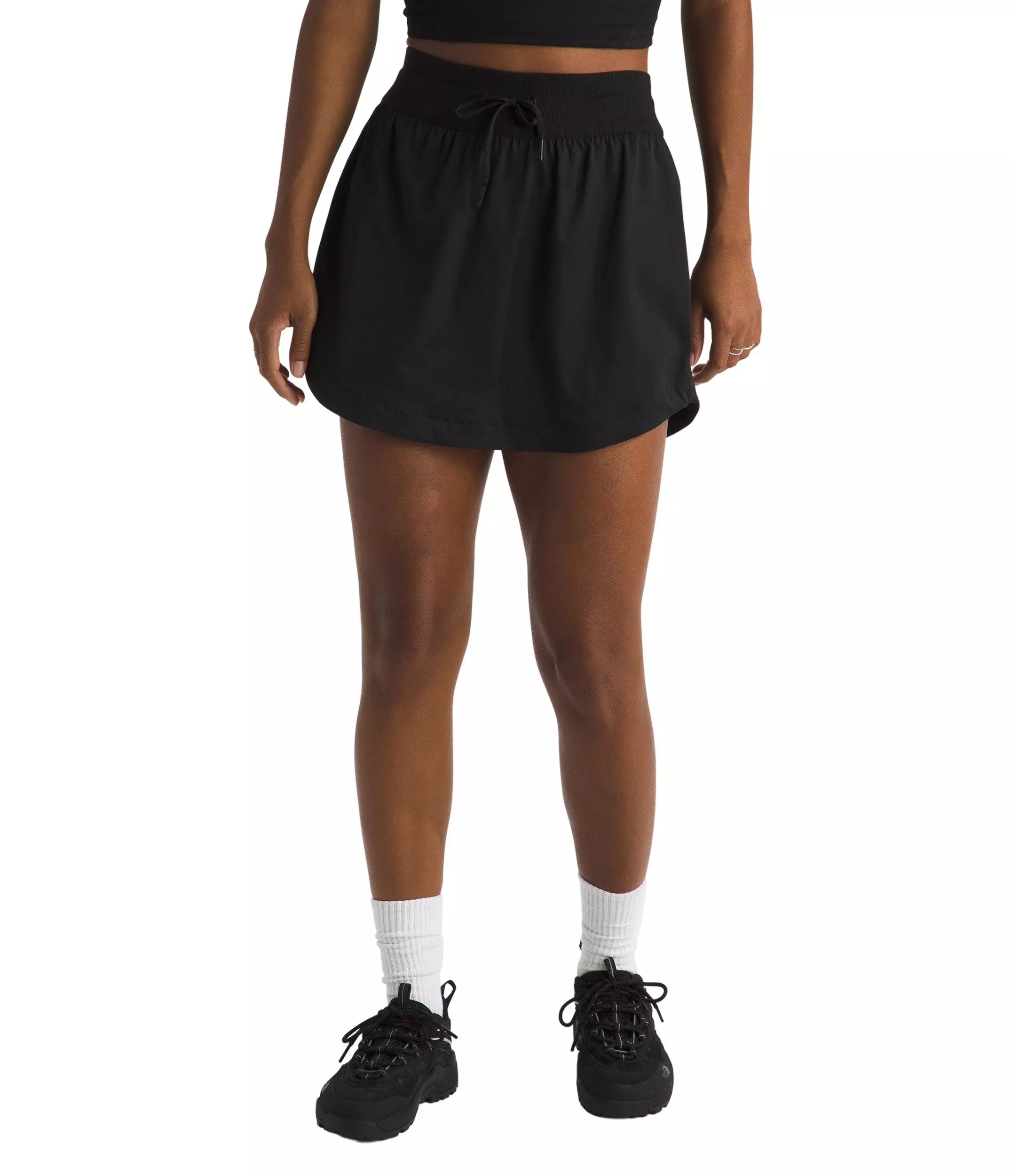 The North Face Women's Aphrodite Arise Skort -Black - BLACK