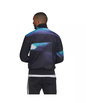 adidas Originals Men's Graphics Y2K Track Jacket - Black/Blue
