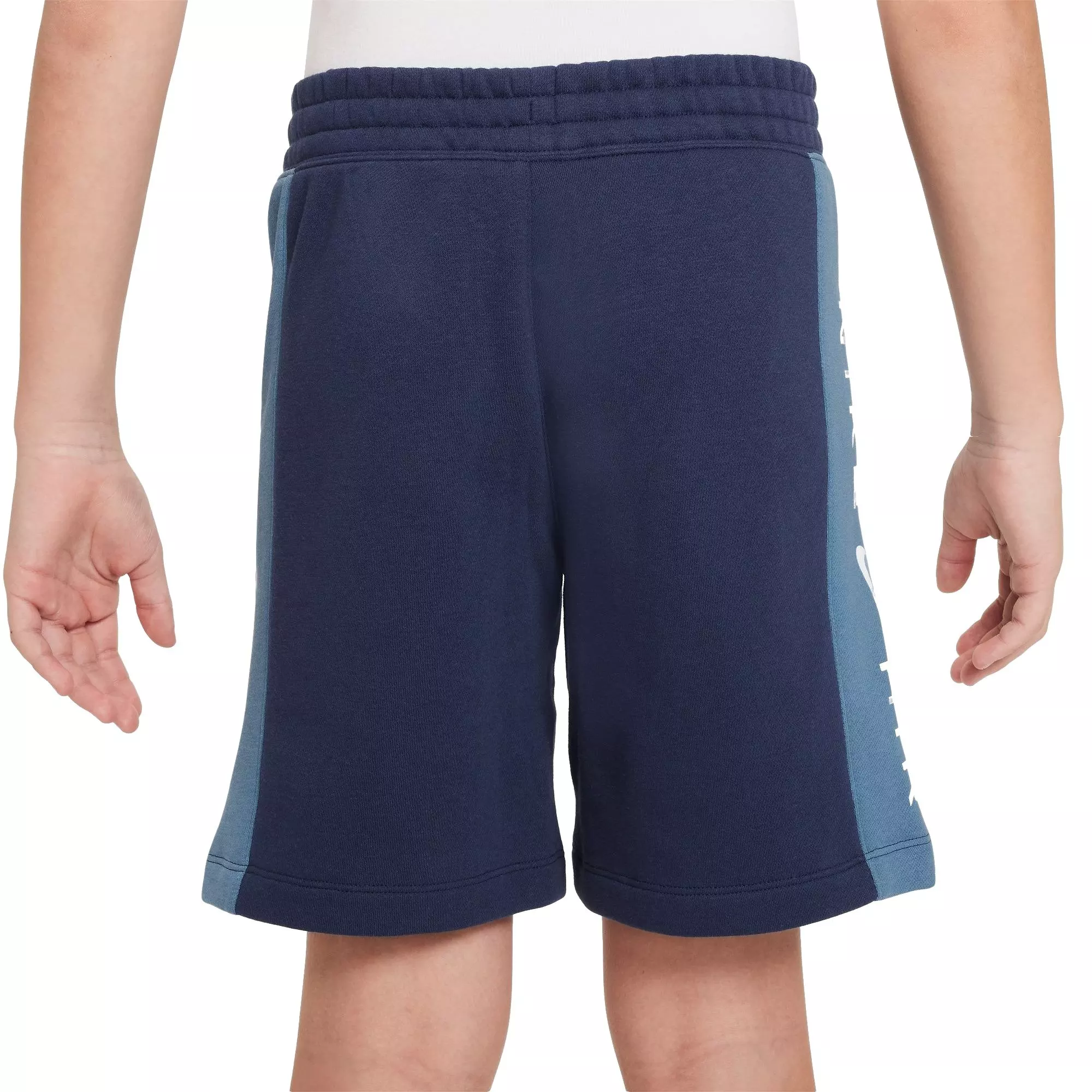 Nike Air Big Kids' Knit Shorts -Midnight Navy - MIDNIGHT NAVY