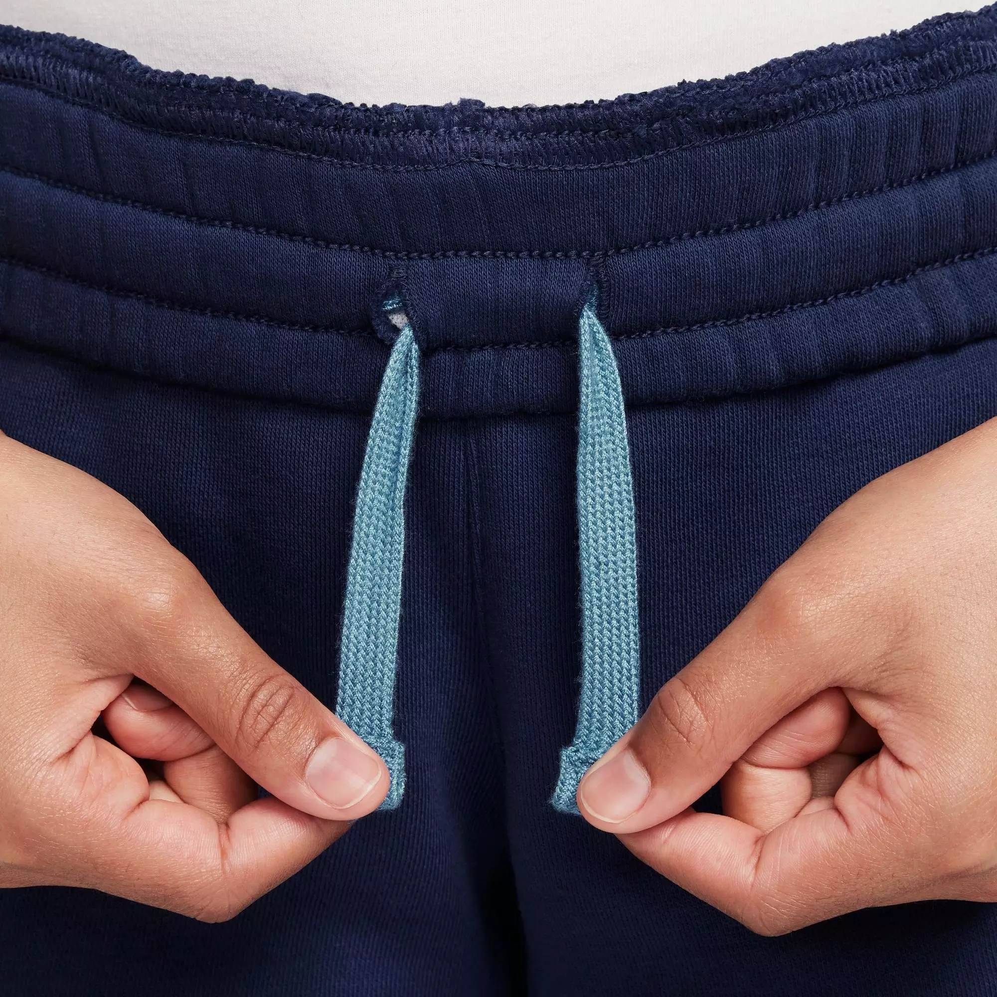 Nike Air Big Kids' Knit Shorts - Midnight Navy - MIDNIGHT NAVY