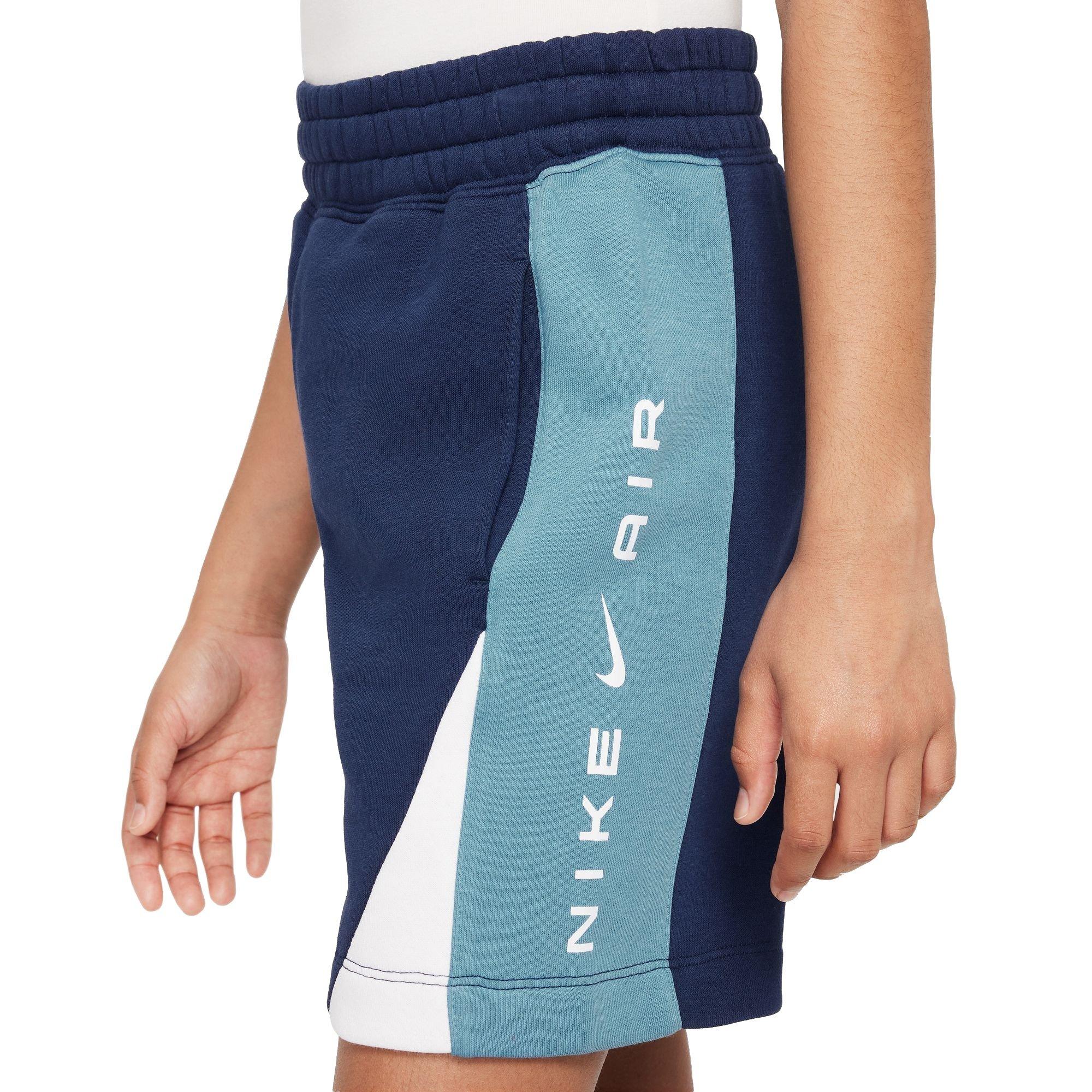 Nike Air Big Kids' Knit Shorts - Midnight Navy - MIDNIGHT NAVY Thumbnail View 6