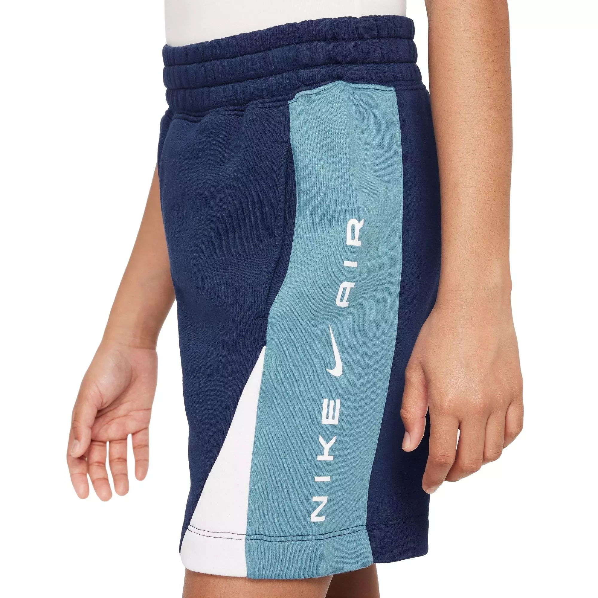 Nike Air Big Kids' Knit Shorts -Midnight Navy - MIDNIGHT NAVY
