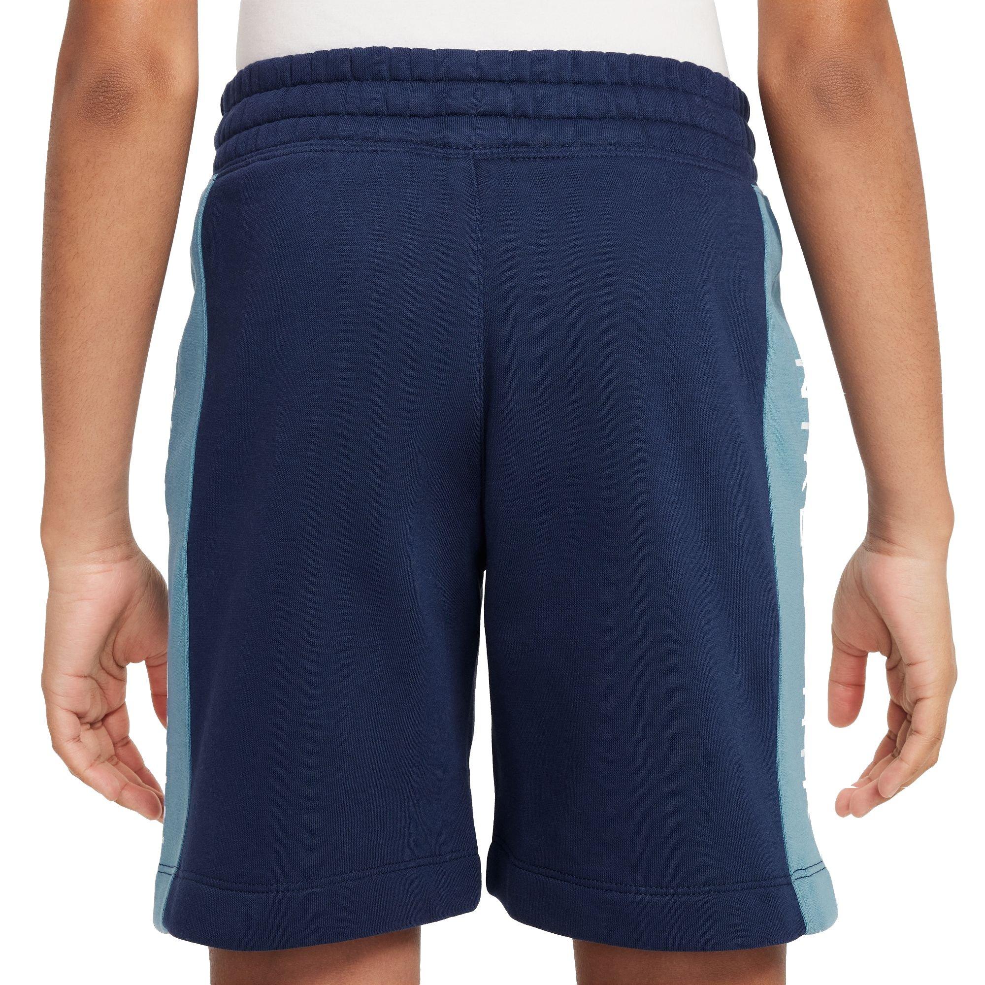 Nike Air Big Kids' Knit Shorts - Midnight Navy - MIDNIGHT NAVY Thumbnail View 8