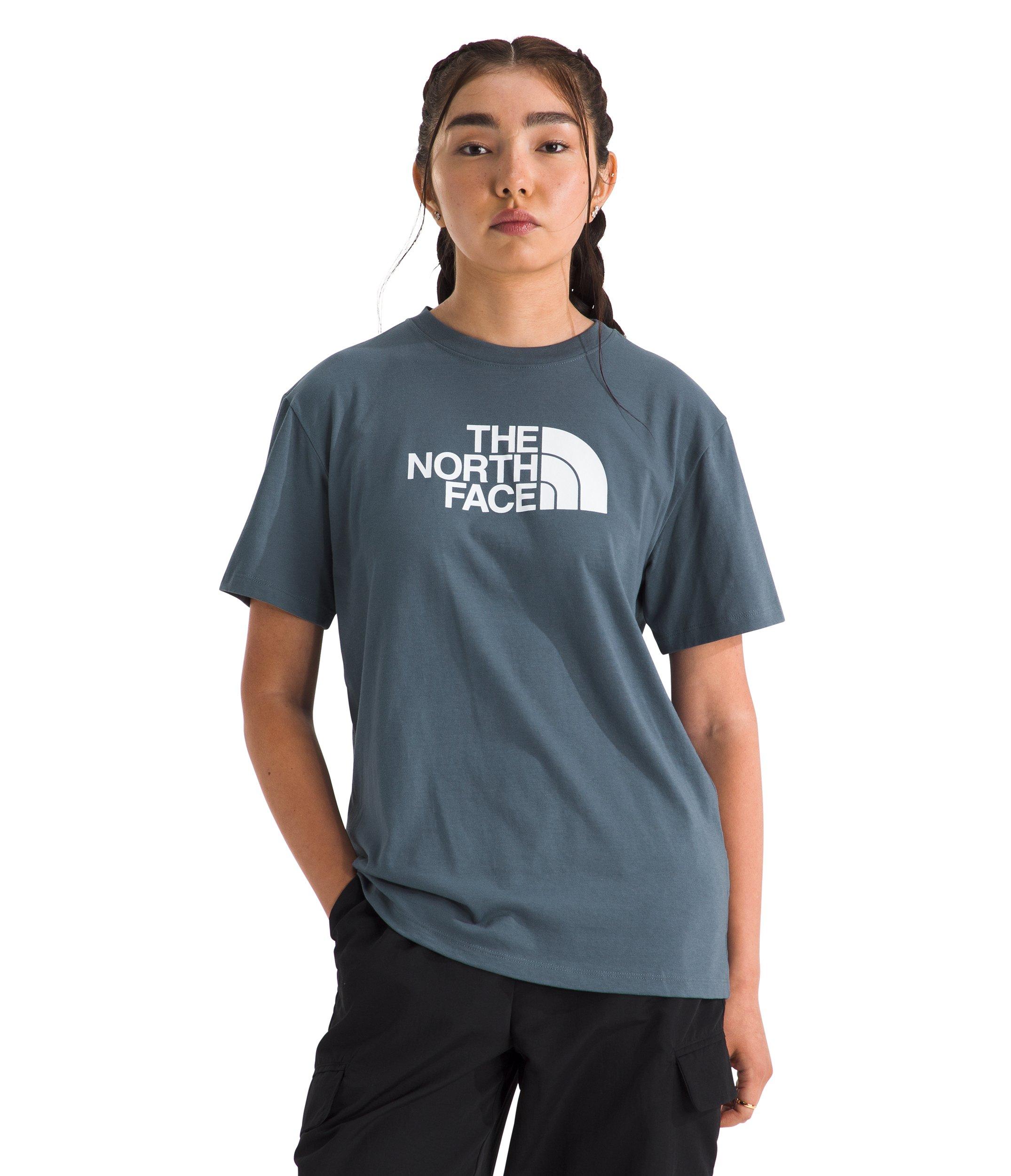 The North Face Women's Evolution Half Dome Relaxed Short-Sleeve Tee -Grey - GREY Thumbnail View 1