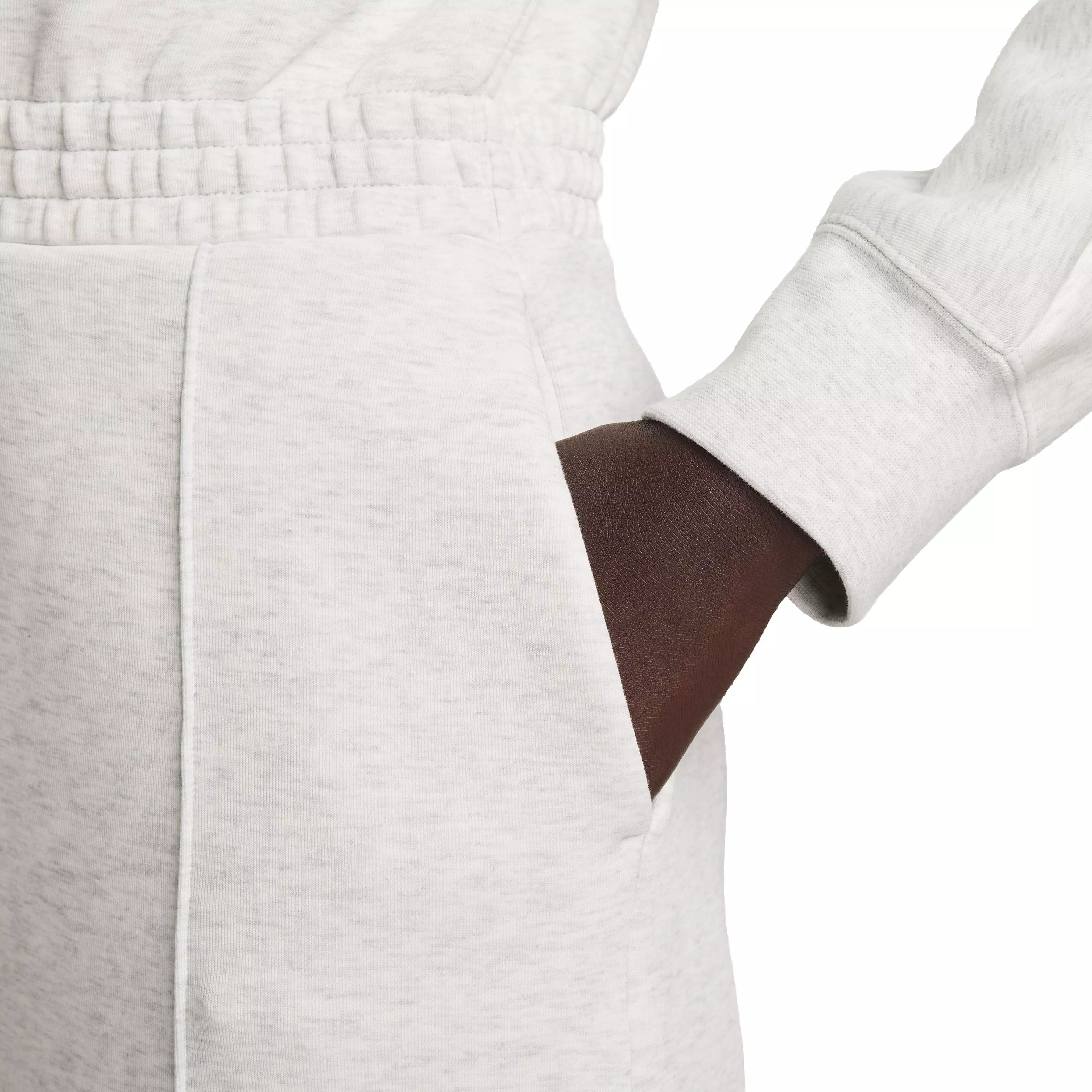 Nike Women's Sportswear Tech Fleece Windrunner Jumpsuit - GREY