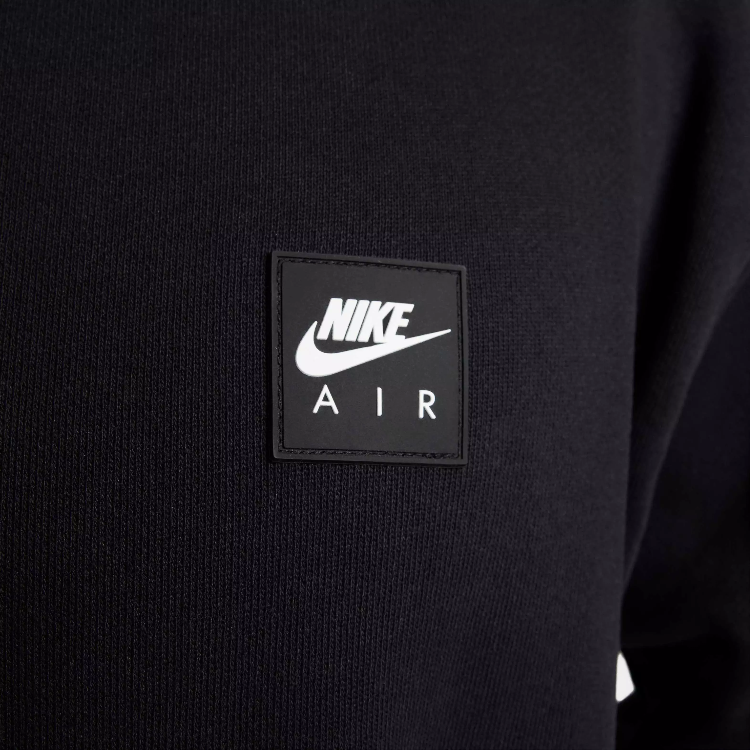 Nike Air Men's Full-Zip Fleece Jacket - BLACK