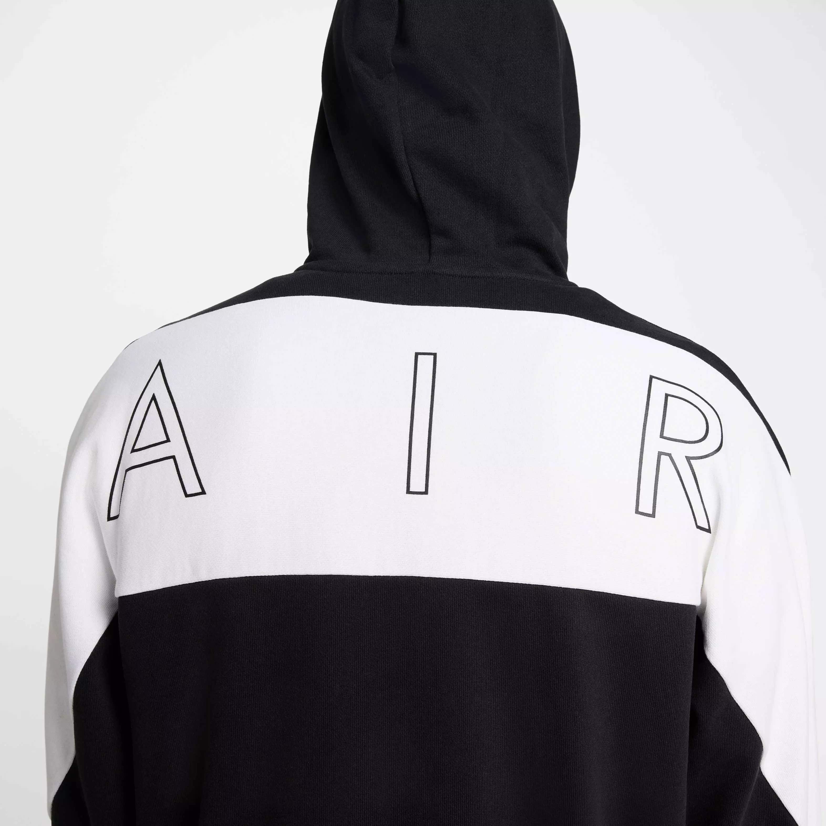 Nike Air Men's Full-Zip Fleece Jacket - BLACK