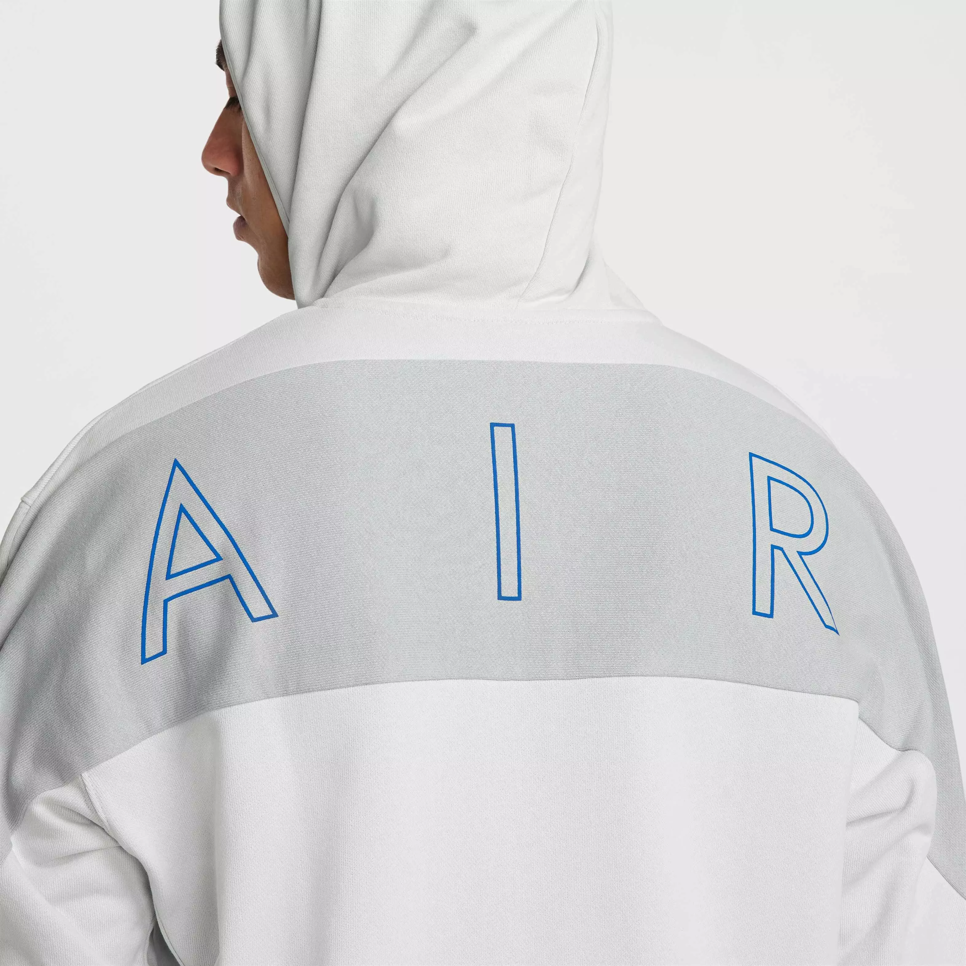 Nike Air Men's Full-Zip Fleece Jacket - GREY