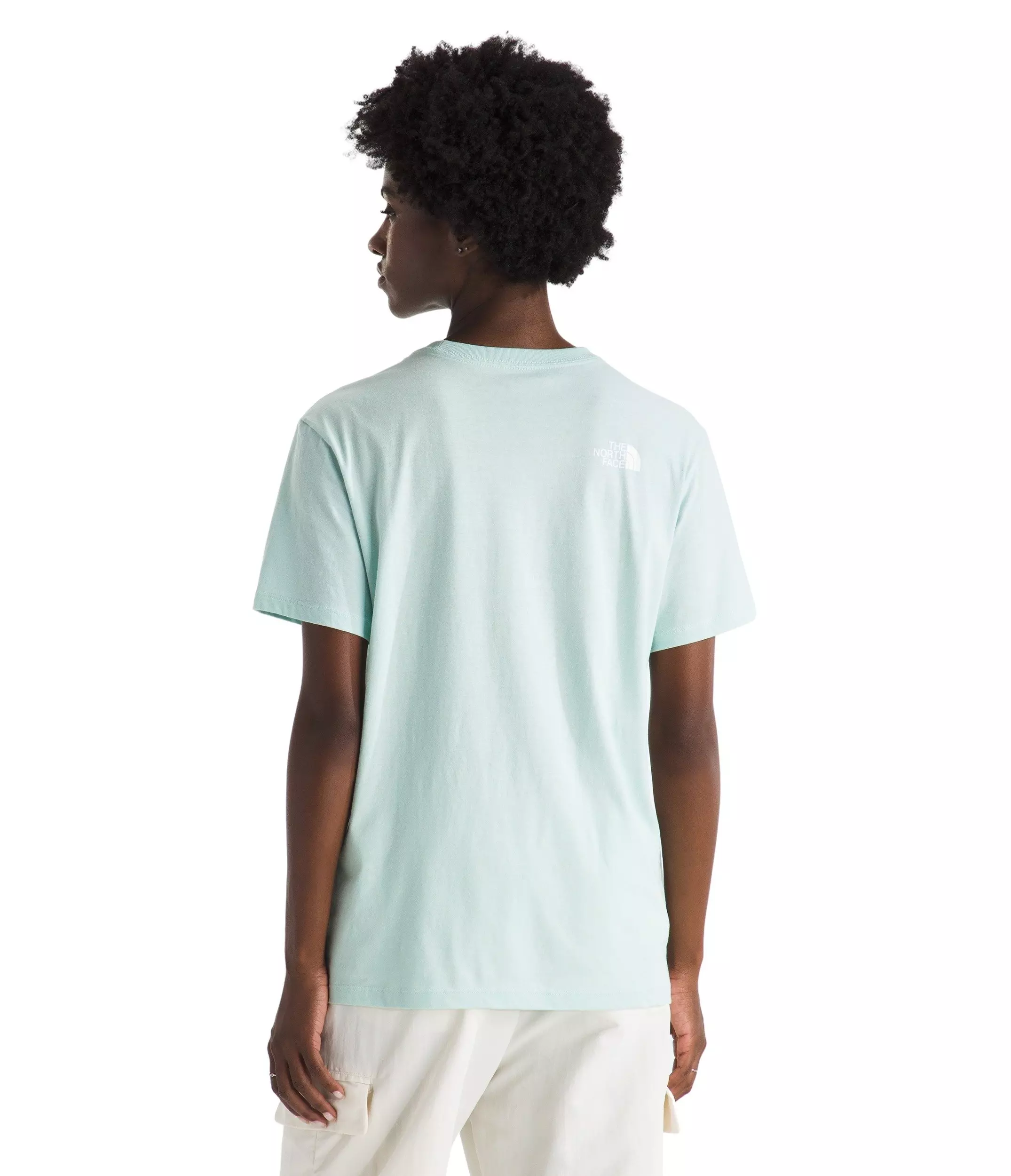 The North Face Women's Evolution Half Dome Relaxed Short-Sleeve Tee -Lt Mint - LT MINT