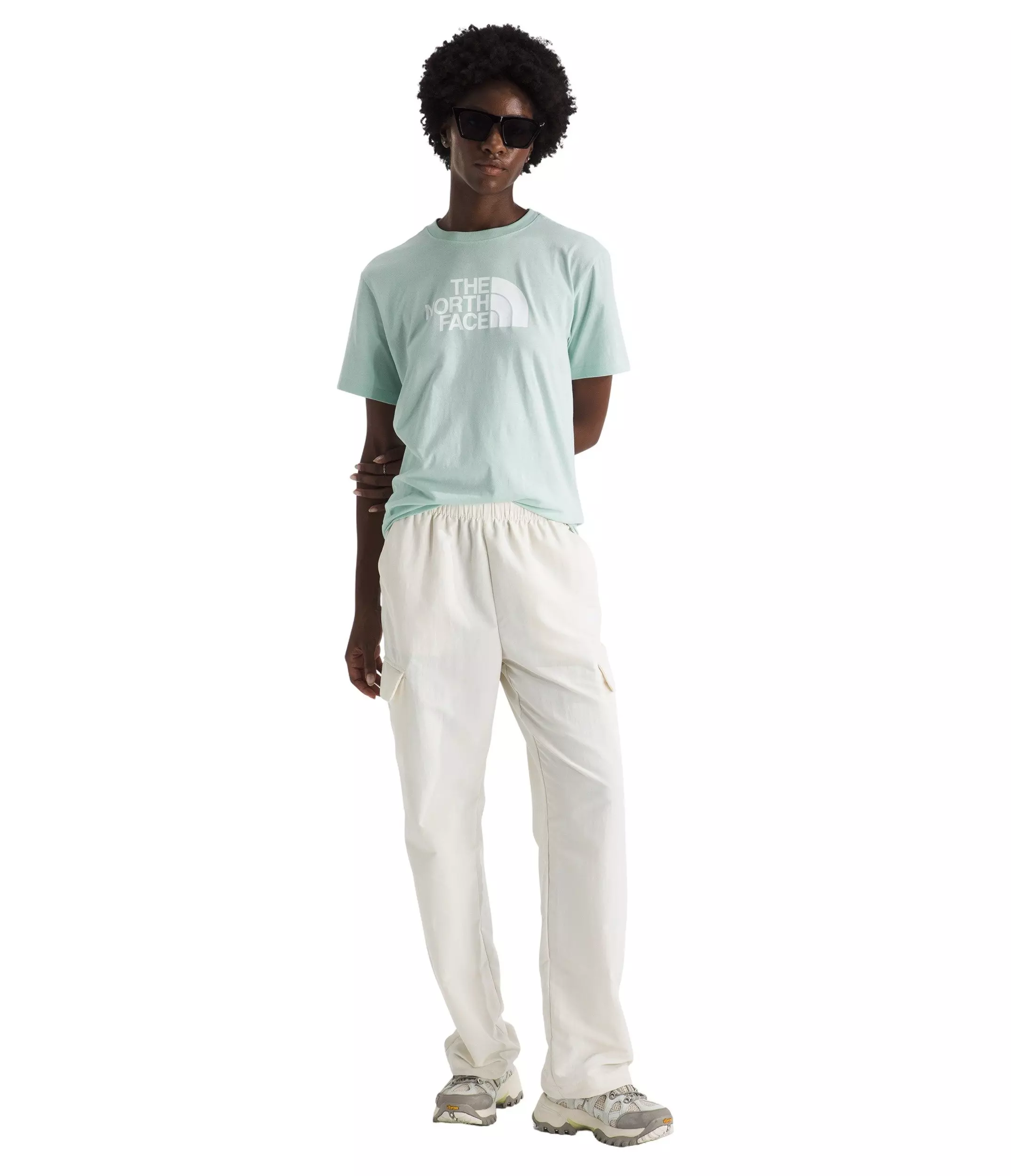 The North Face Women's Evolution Half Dome Relaxed Short-Sleeve Tee - Lt Mint - LT MINT