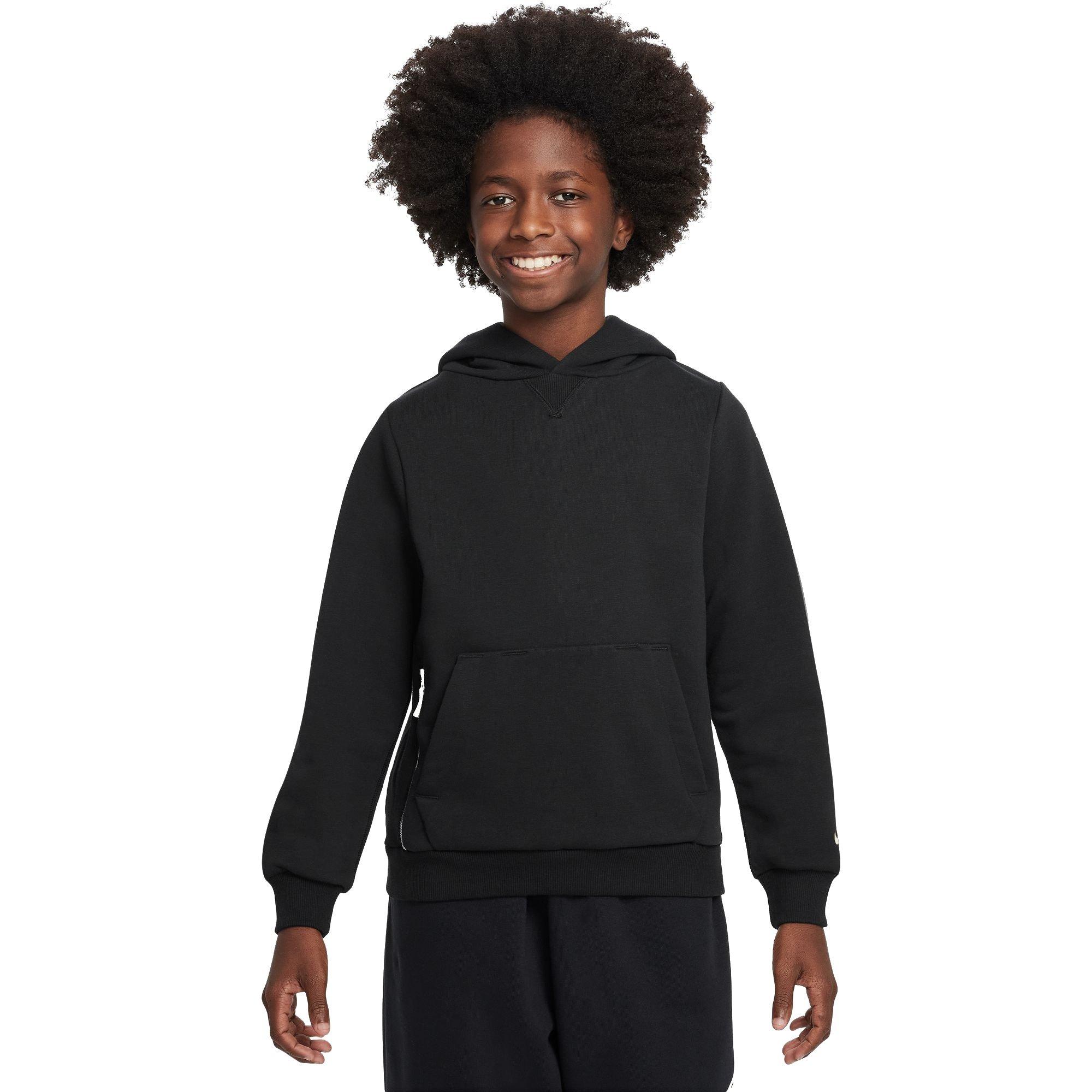 Nike Standard Issue Dri-FIT Fleece Big Kids' Basketball Hoodie
