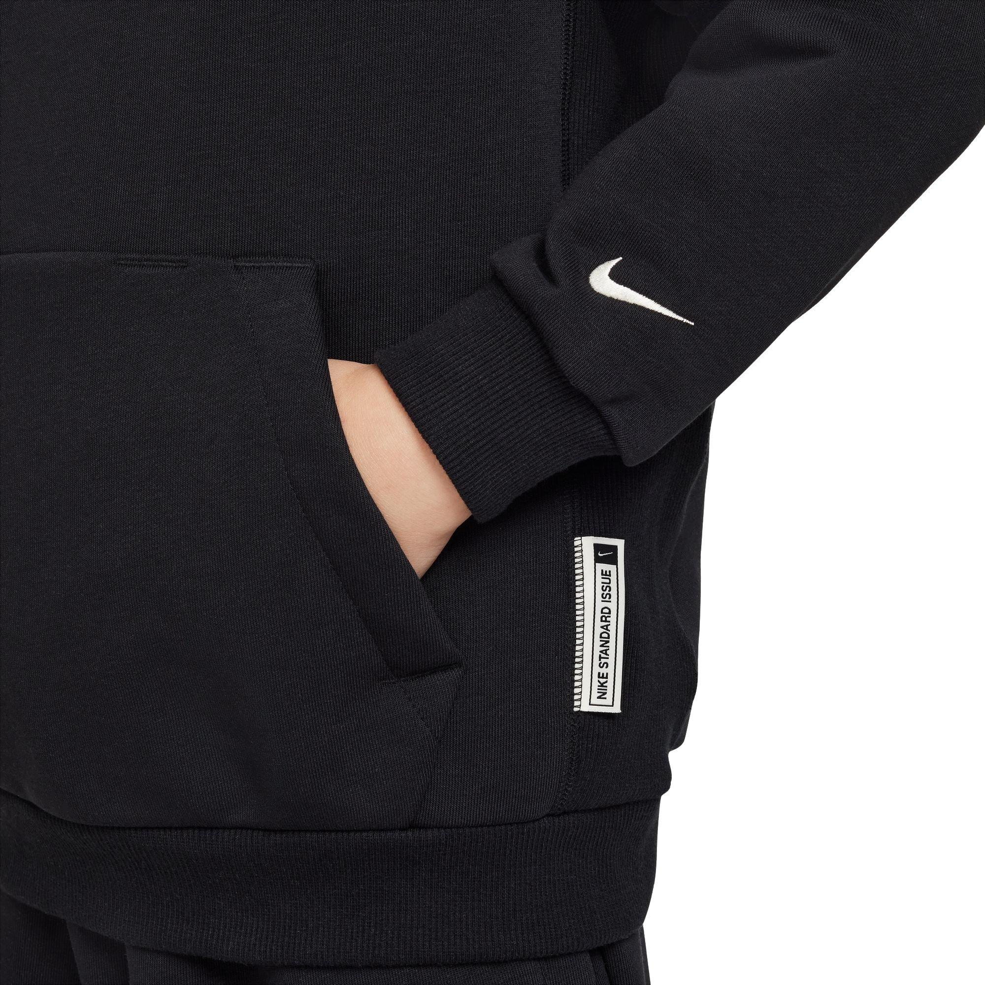 Nike Standard Issue Dri-FIT Fleece Big Kids' Basketball Hoodie