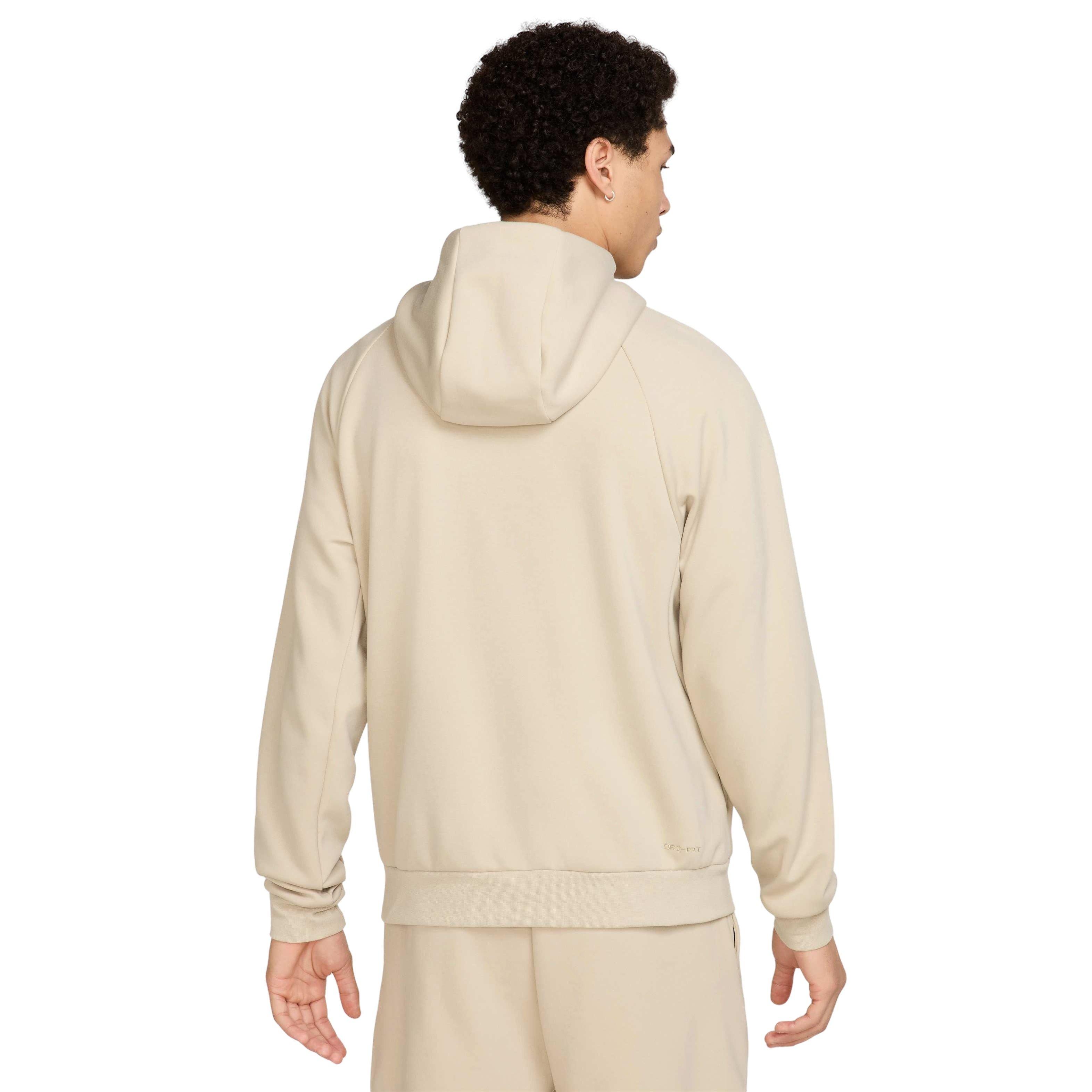 Nike Men's Primary Fleece Dri-FIT UV Full-Zip Performance Jacket - KHAKI Thumbnail View 2