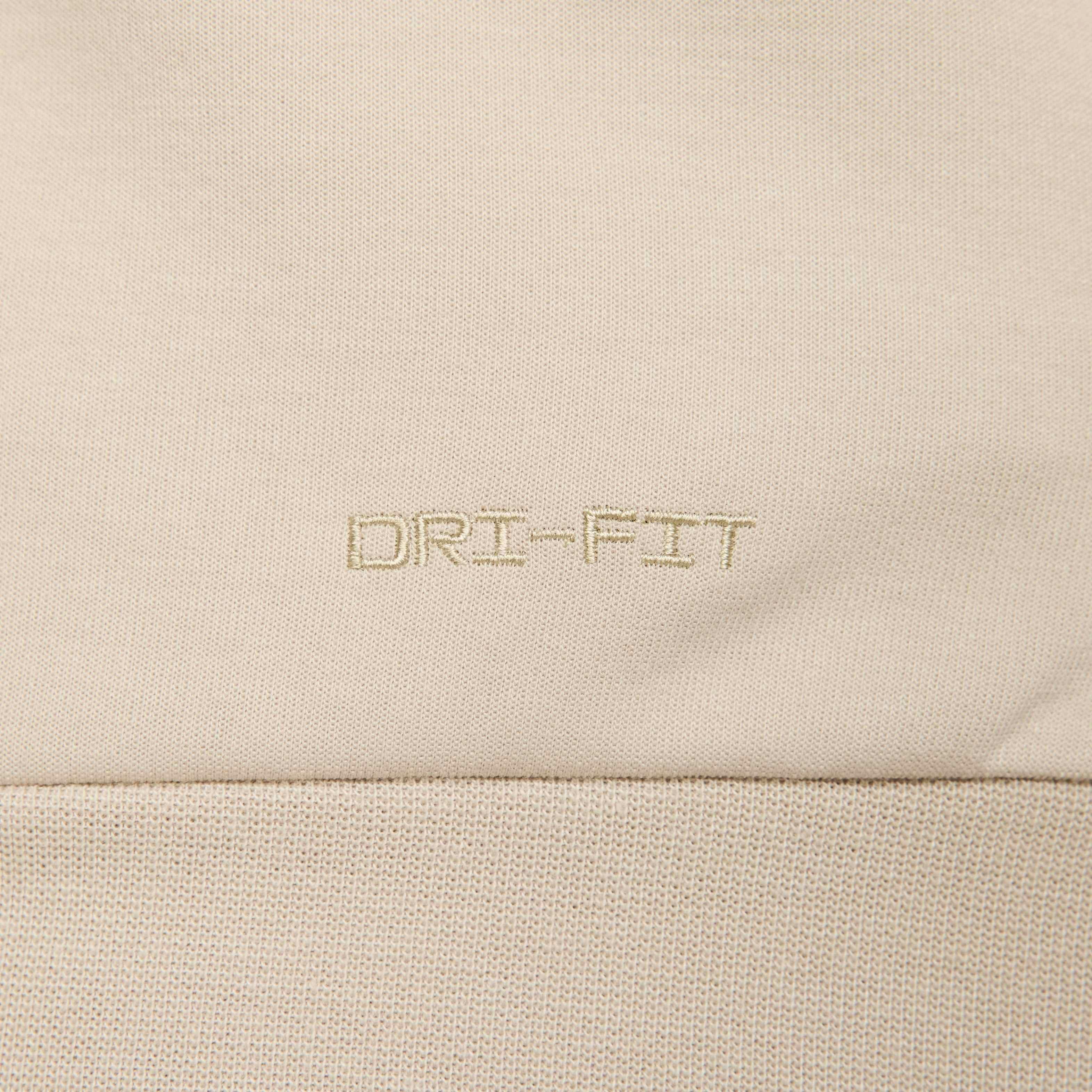 Nike Men's Primary Fleece Dri-FIT UV Full-Zip Performance Jacket - KHAKI Thumbnail View 8