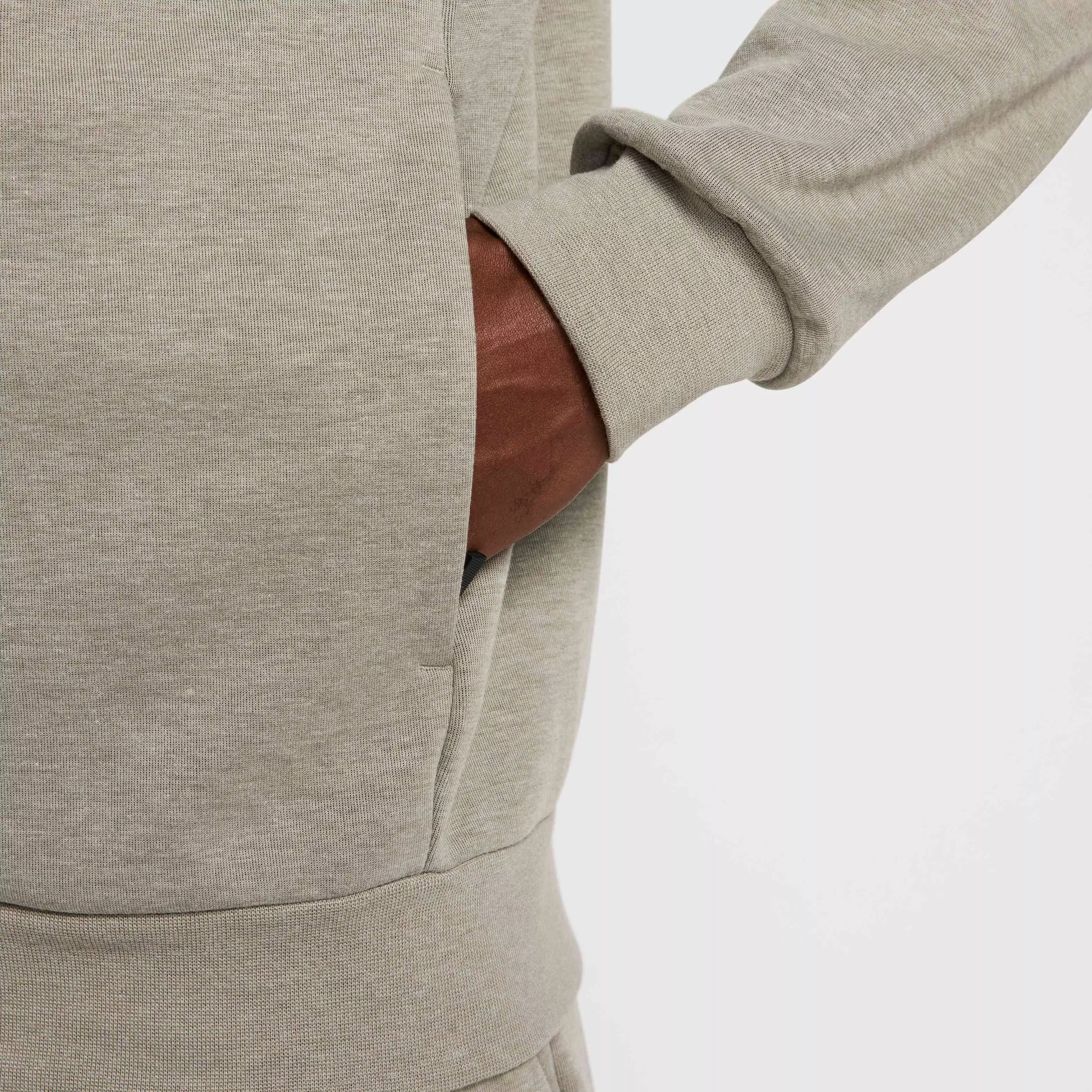 Nike Men's Primary Fleece Dri-FIT UV Full-Zip Performance Jacket - GREEN