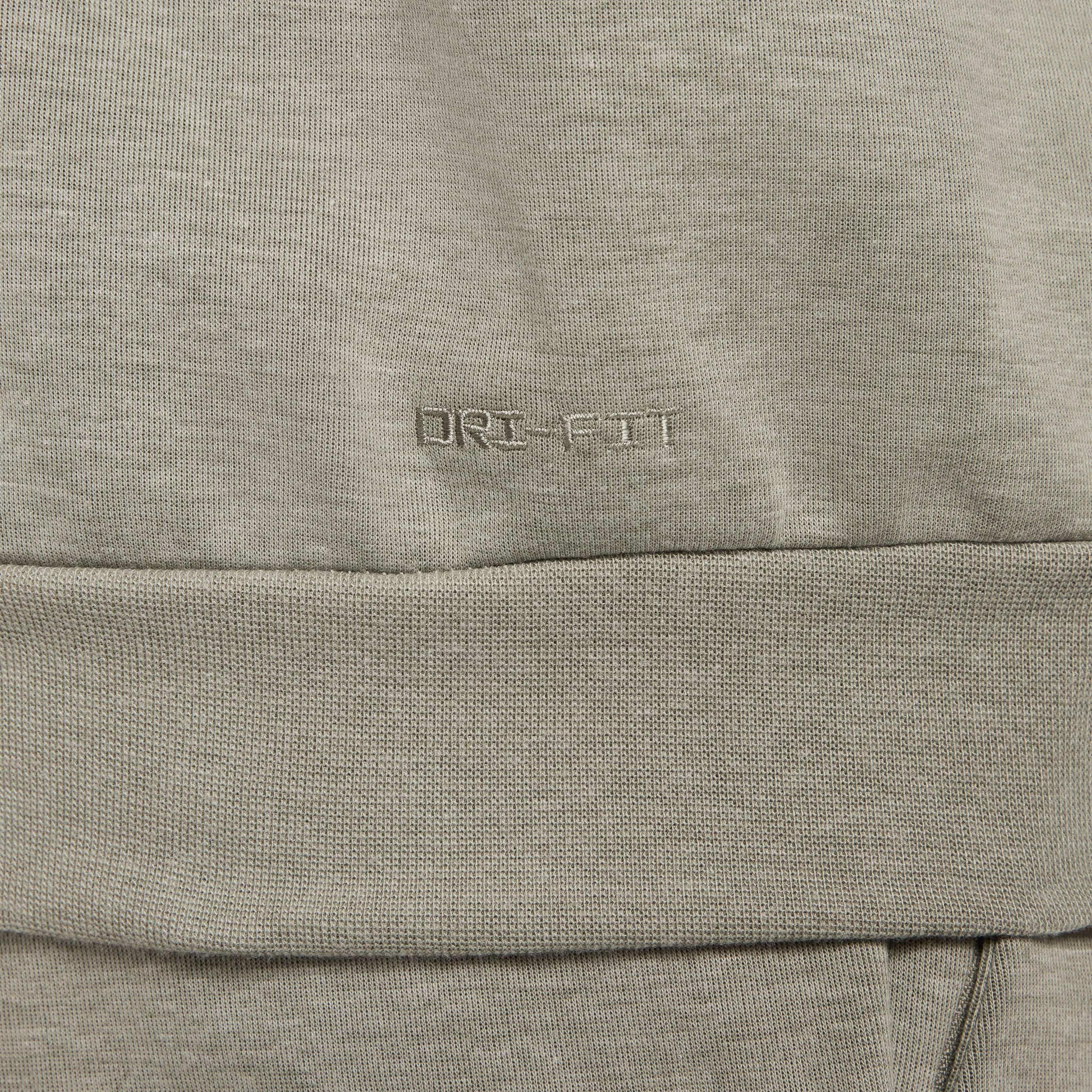 Nike Men's Primary Fleece Dri-FIT UV Full-Zip Performance Jacket - GREEN Thumbnail View 6