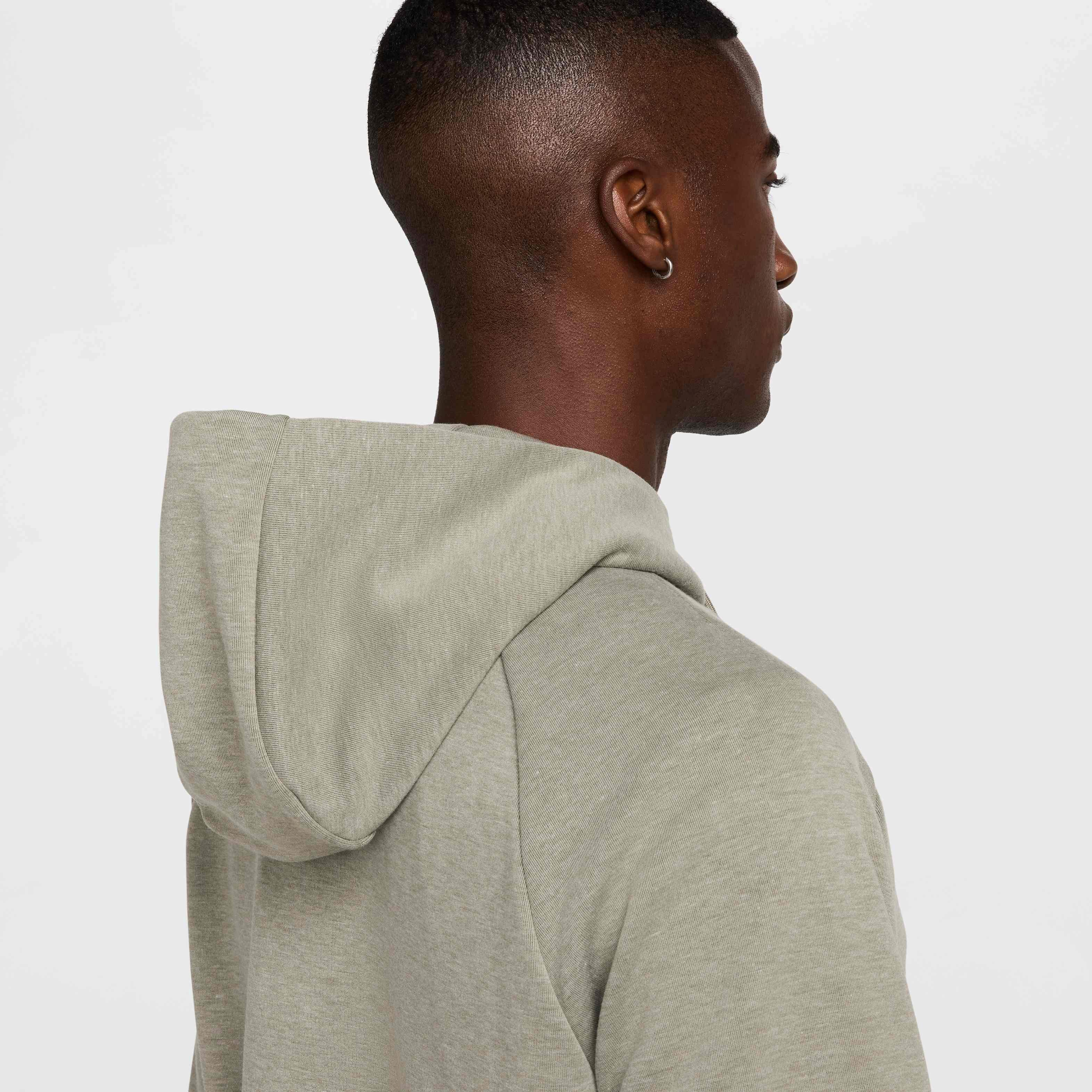 Nike Men's Primary Fleece Dri-FIT UV Full-Zip Performance Jacket - GREEN Thumbnail View 7