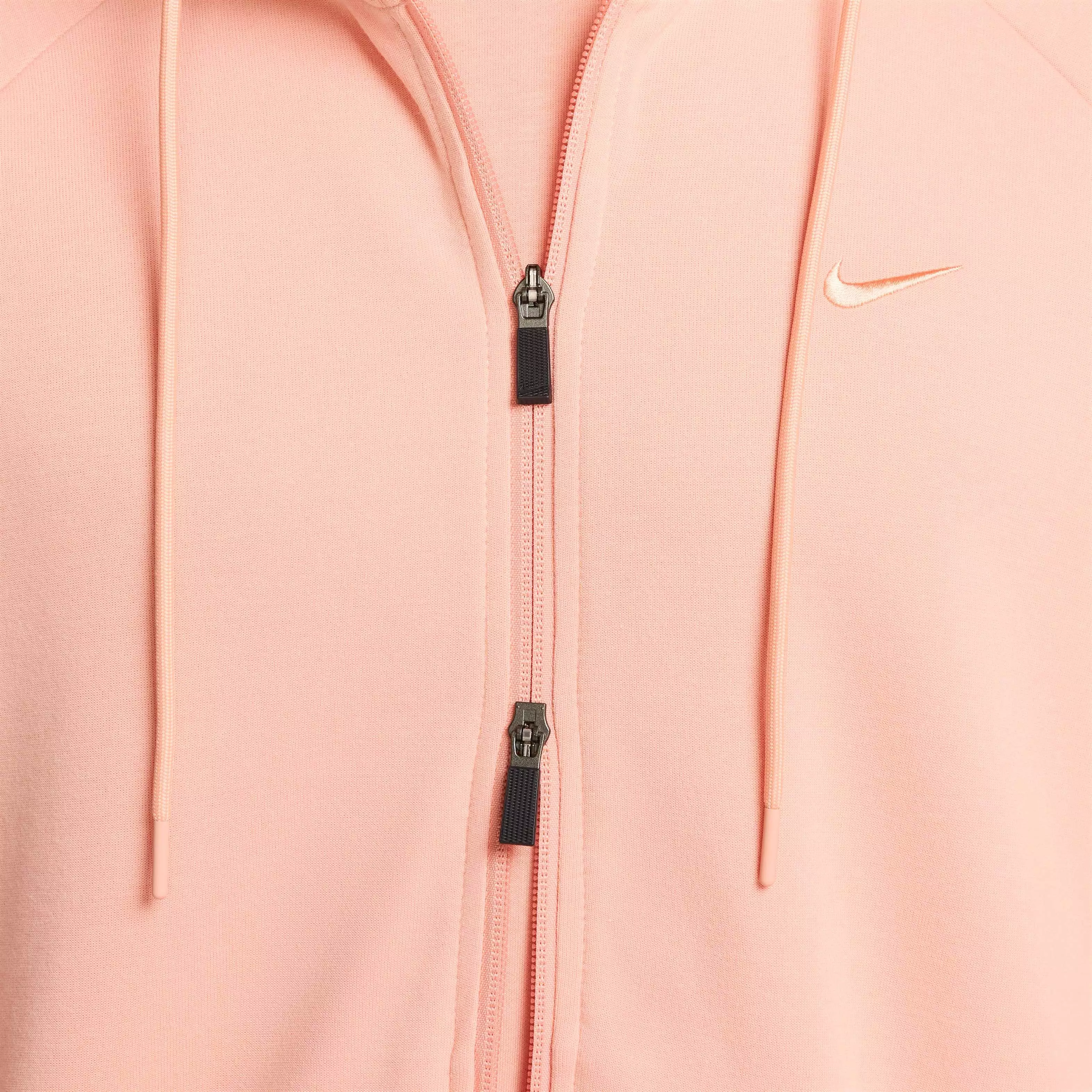 Nike Men's Primary Fleece Dri-FIT UV Full-Zip Performance Jacket - APRICOT