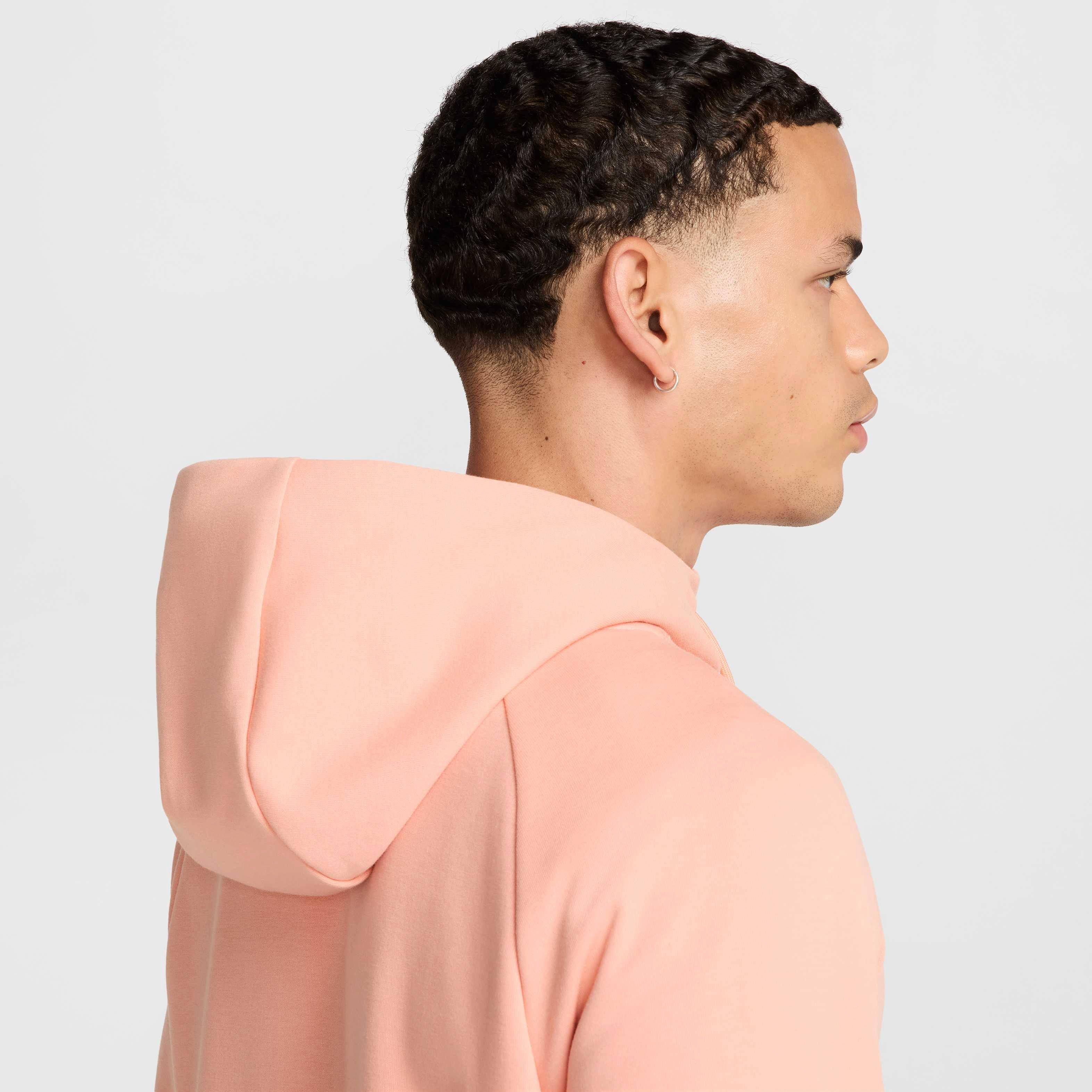 Nike Men's Primary Fleece Dri-FIT UV Full-Zip Performance Jacket - APRICOT Thumbnail View 8