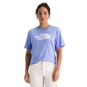 The North Face Women's Evolution Half Dome Relaxed Short-Sleeve Tee -Periwinkle