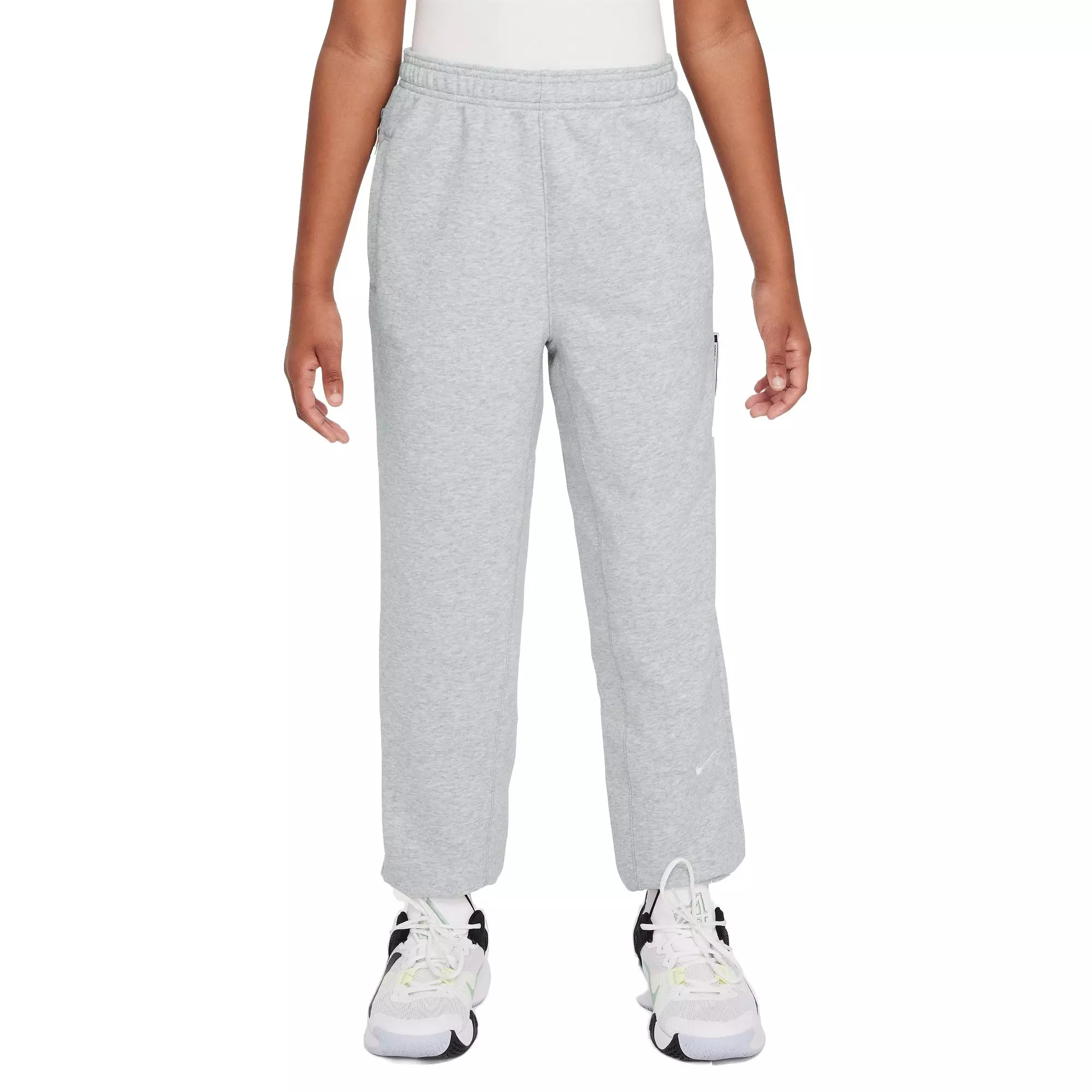 Nike Big Boys' Standard Issue Dri-FIT Fleece Pants - GREY