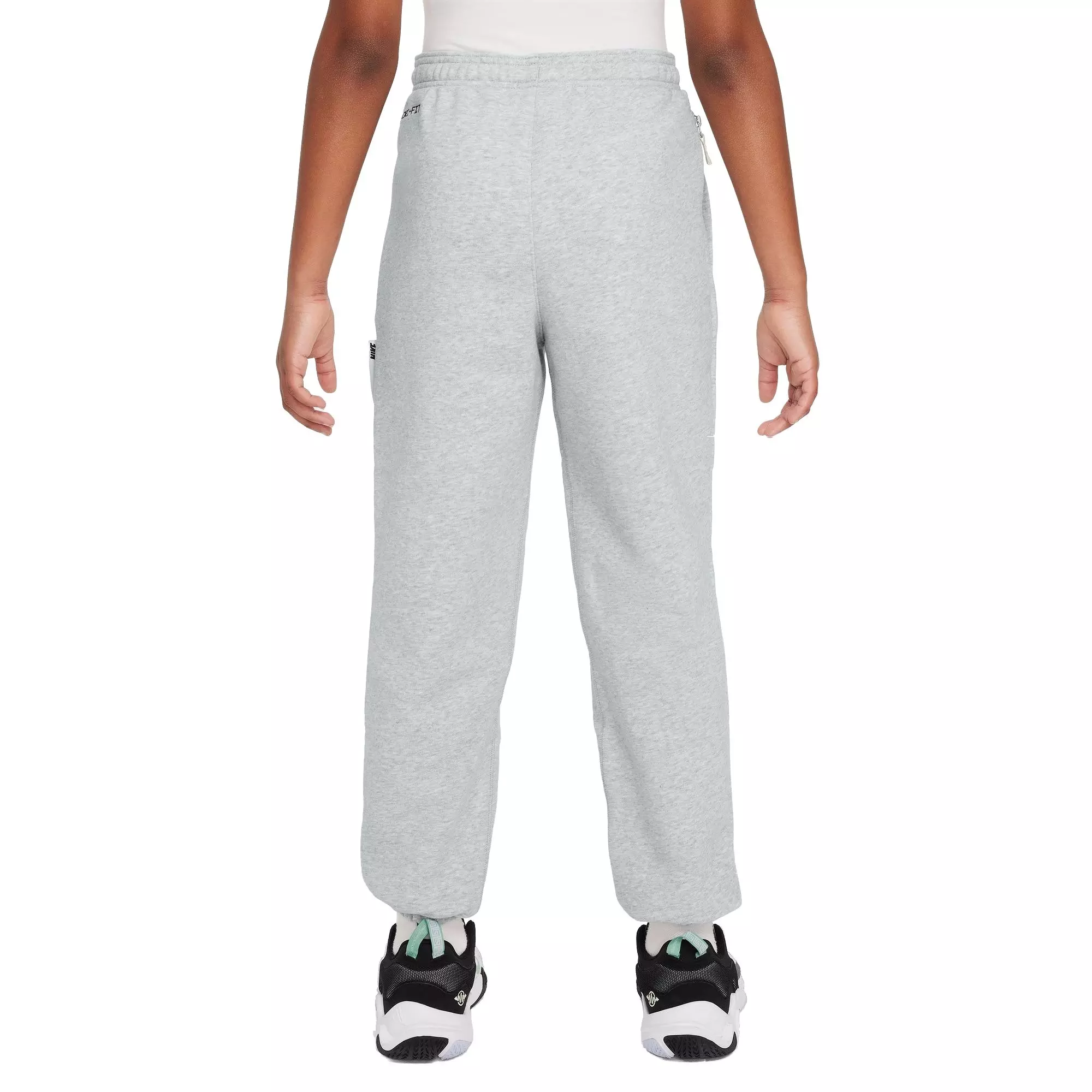 Nike Big Boys' Standard Issue Dri-FIT Fleece Pants - GREY