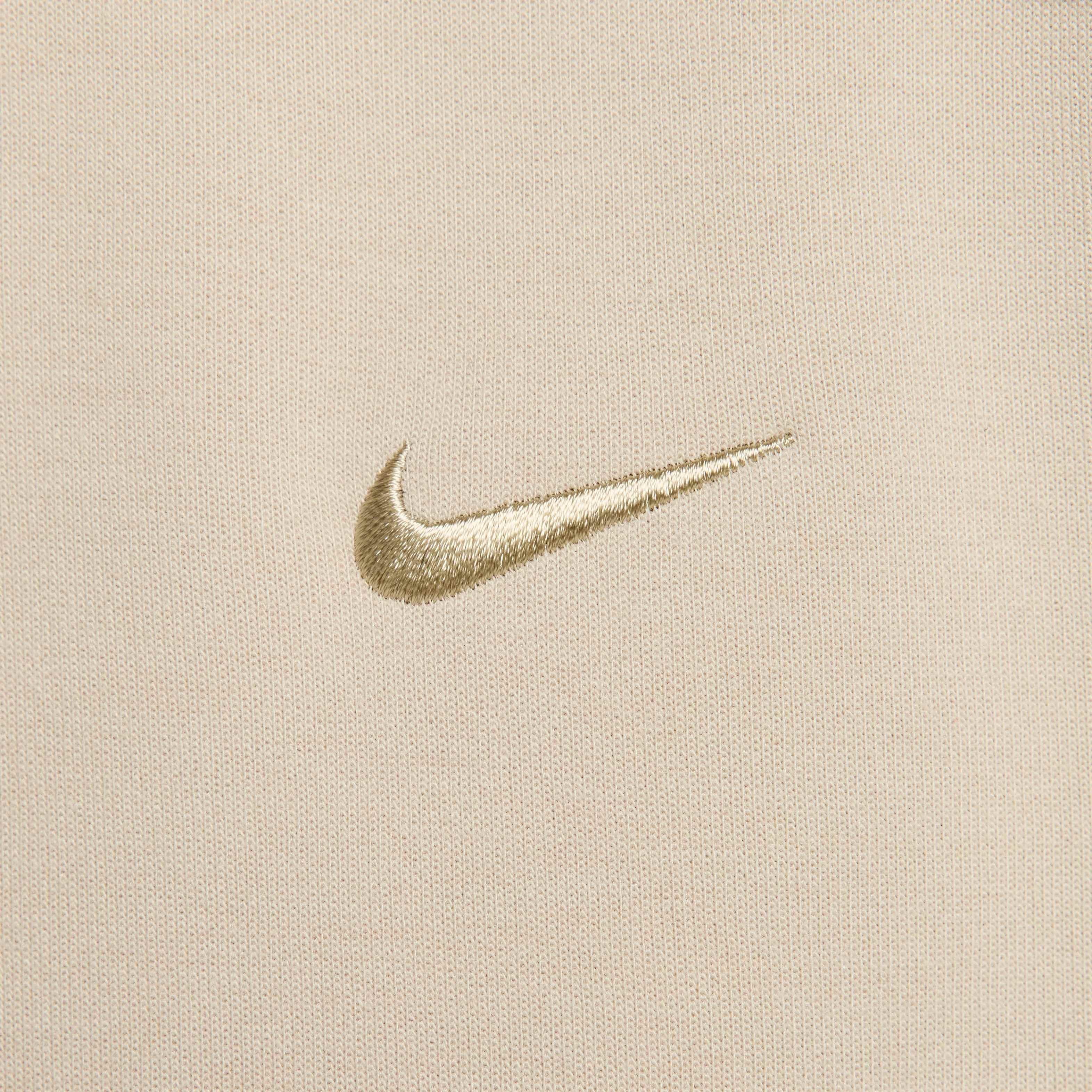 Nike Men's Primary Fleece Dri-FIT UV Performance Pullover Hoodie - KHAKI Thumbnail View 4