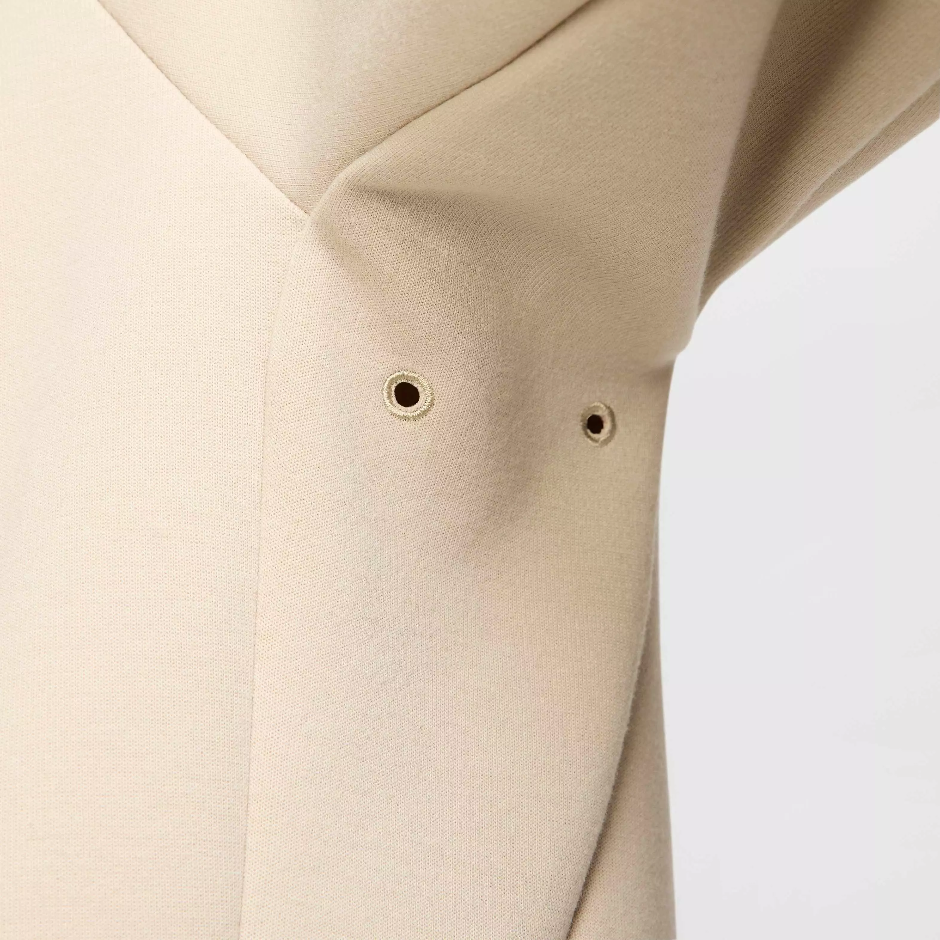 Nike Men's Primary Fleece Dri-FIT UV Pullover Performance Hoodie - KHAKI