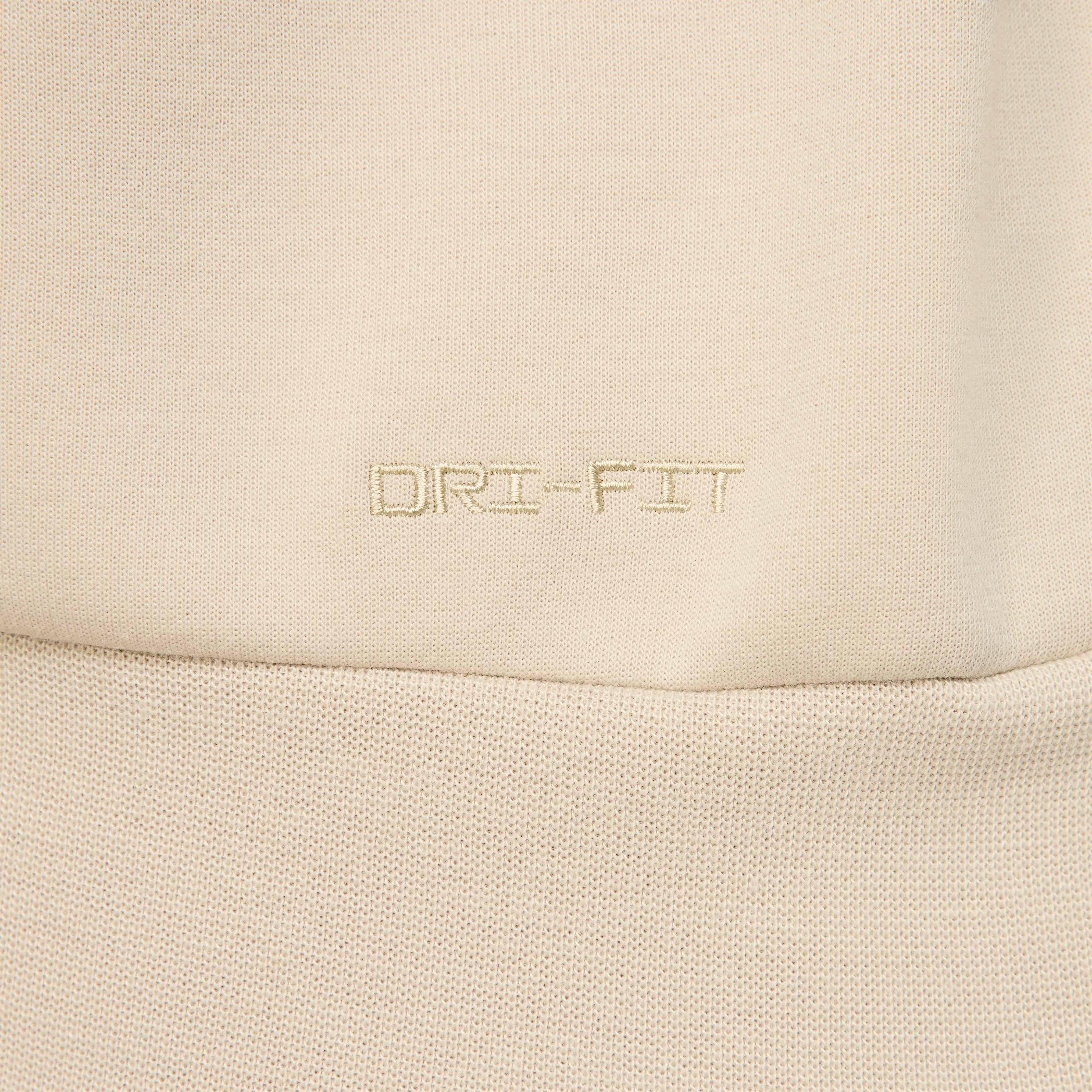 Nike Men's Primary Fleece Dri-FIT UV Performance Pullover Hoodie - KHAKI Thumbnail View 7