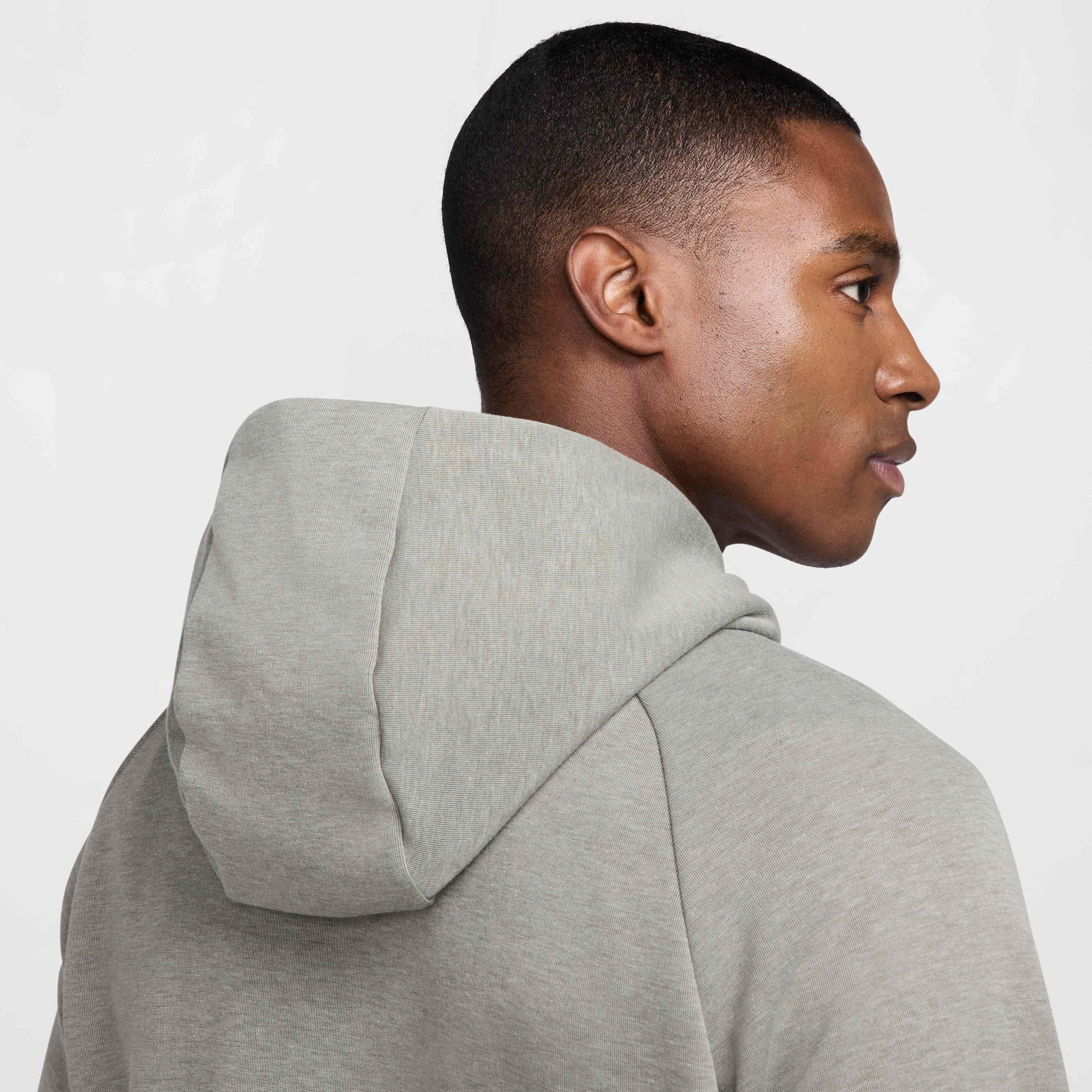 Nike Men's Primary Fleece Dri-FIT UV Performance Pullover Hoodie - GREEN Thumbnail View 8