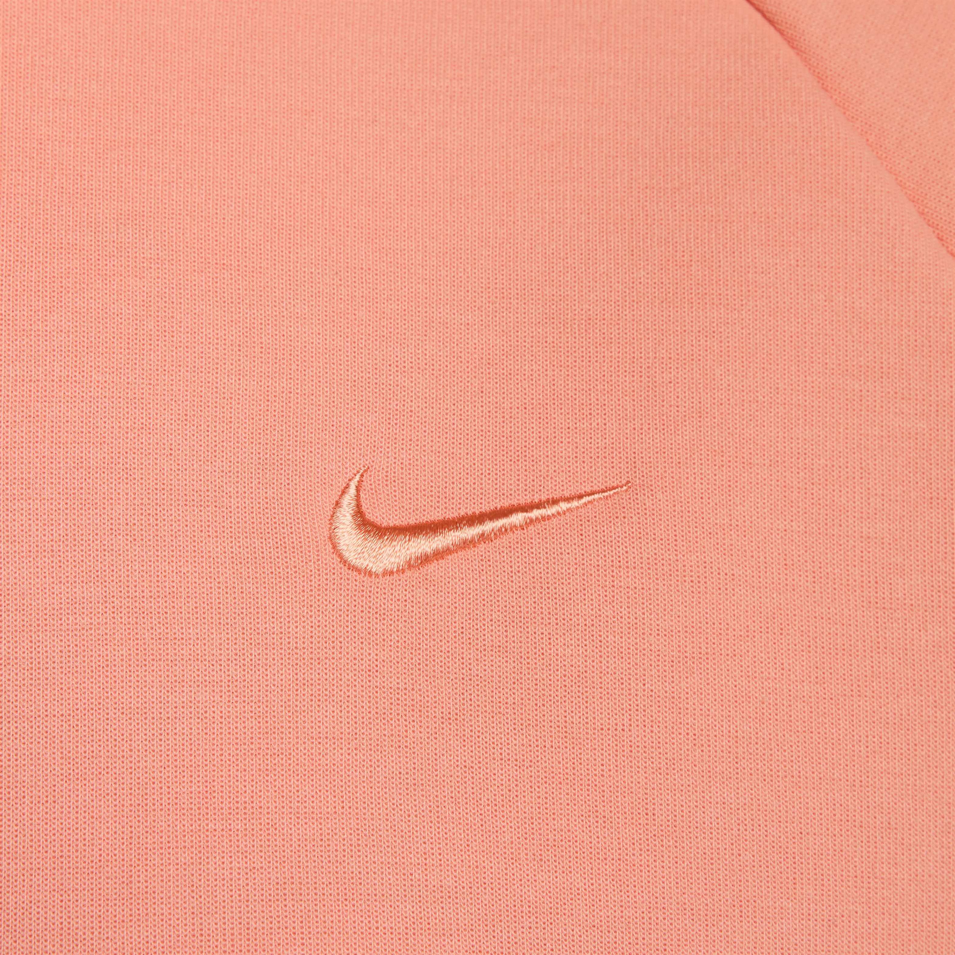 Nike Men's Primary Fleece Dri-FIT UV Pullover Performance Hoodie - APRICOT Thumbnail View 4