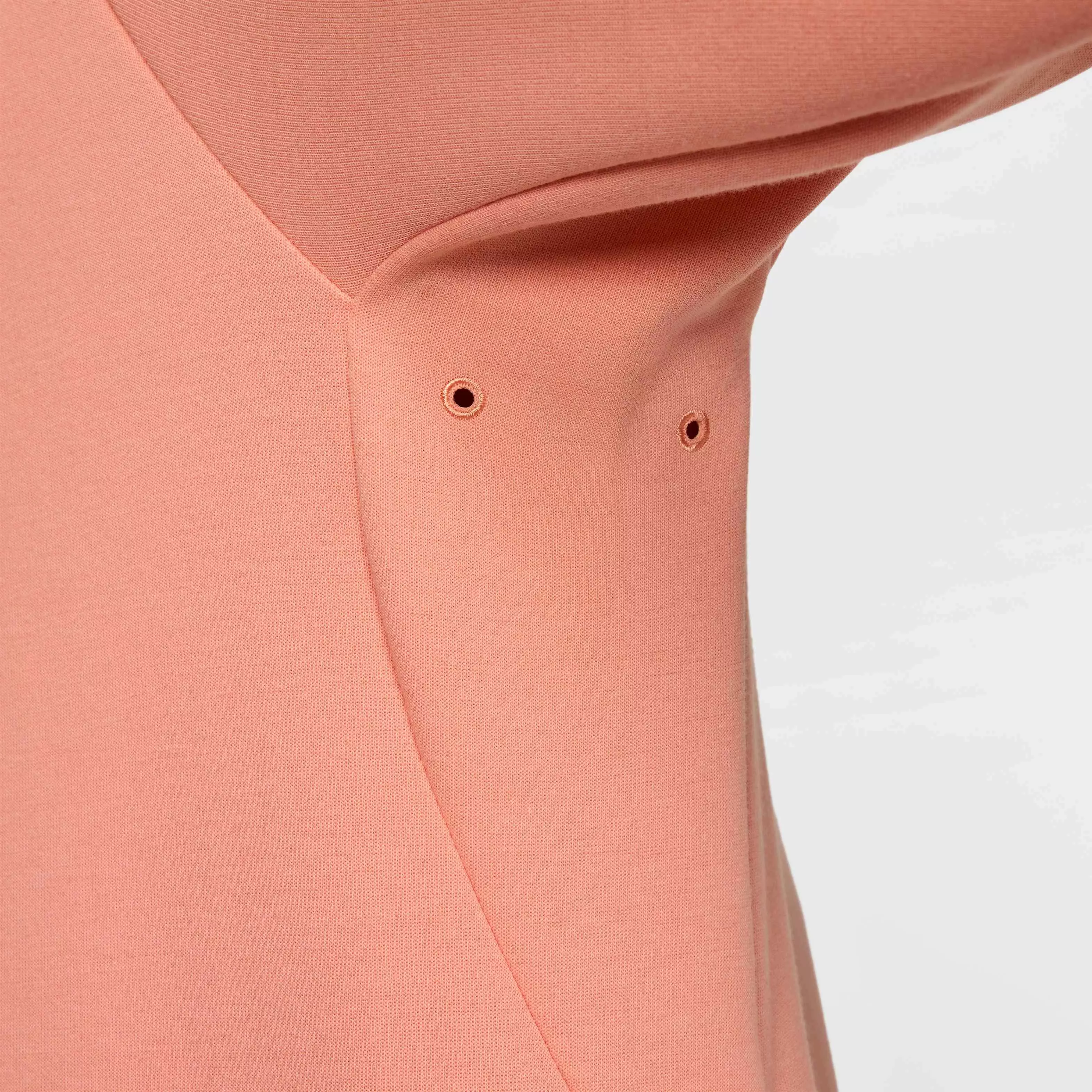 Nike Men's Primary Fleece Dri-FIT UV Pullover Performance Hoodie - APRICOT