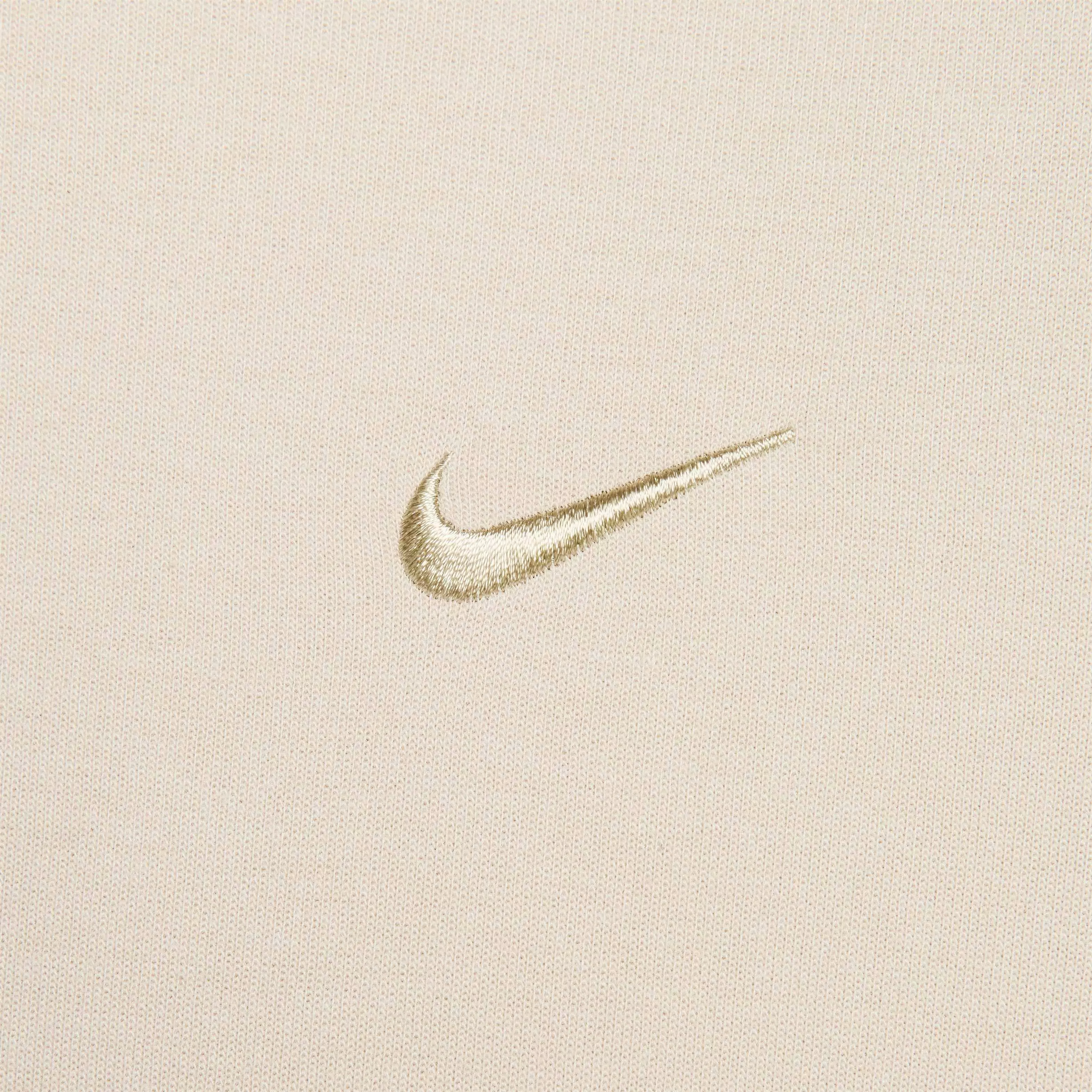 Nike Men's Primary Fleece Dri-Fit UV Performance Crew - KHAKI