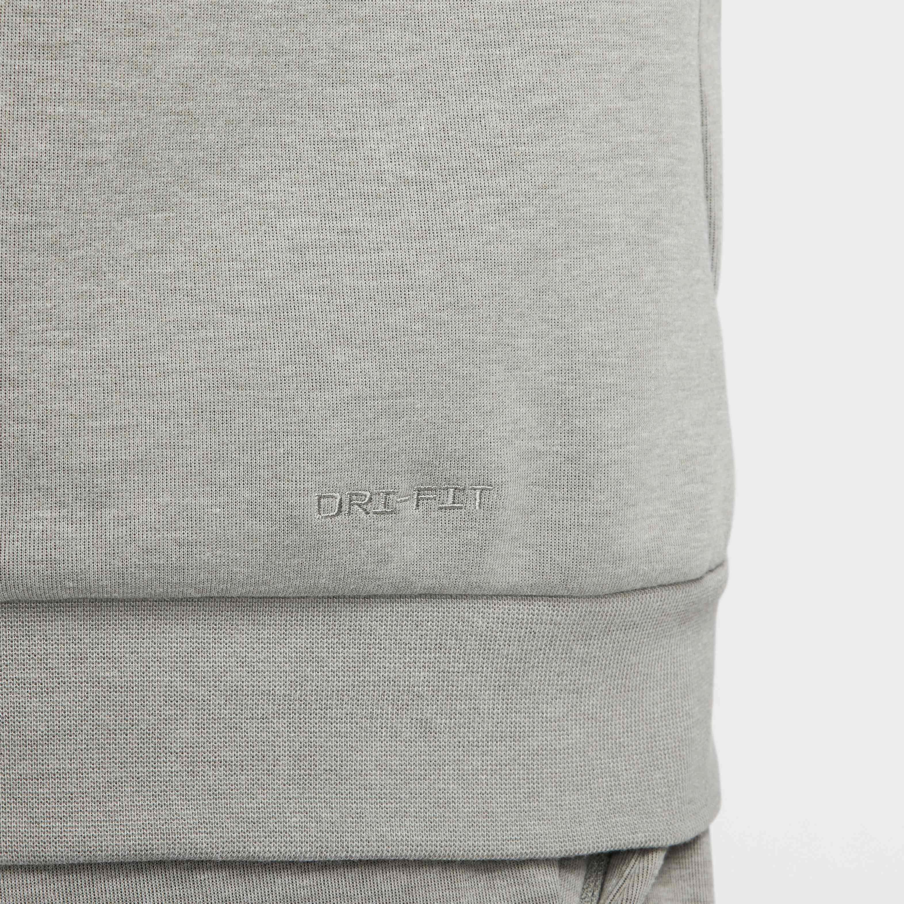 Nike Men's Primary Fleece Dri-Fit UV Performance Crew - GREEN Thumbnail View 7