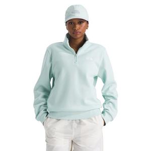The North Face Women's Evolution Simple Dome Regular 1/4-Zip Sweater -Lt Mint