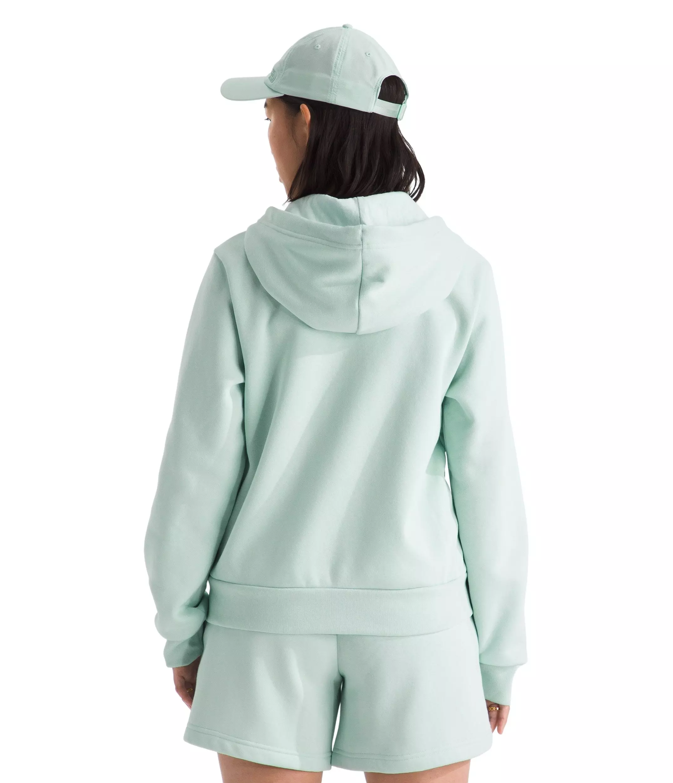 The North Face Women's Evolution Simple Dome Regular Full-Zip Hoodie - Lt Mint - LT MINT
