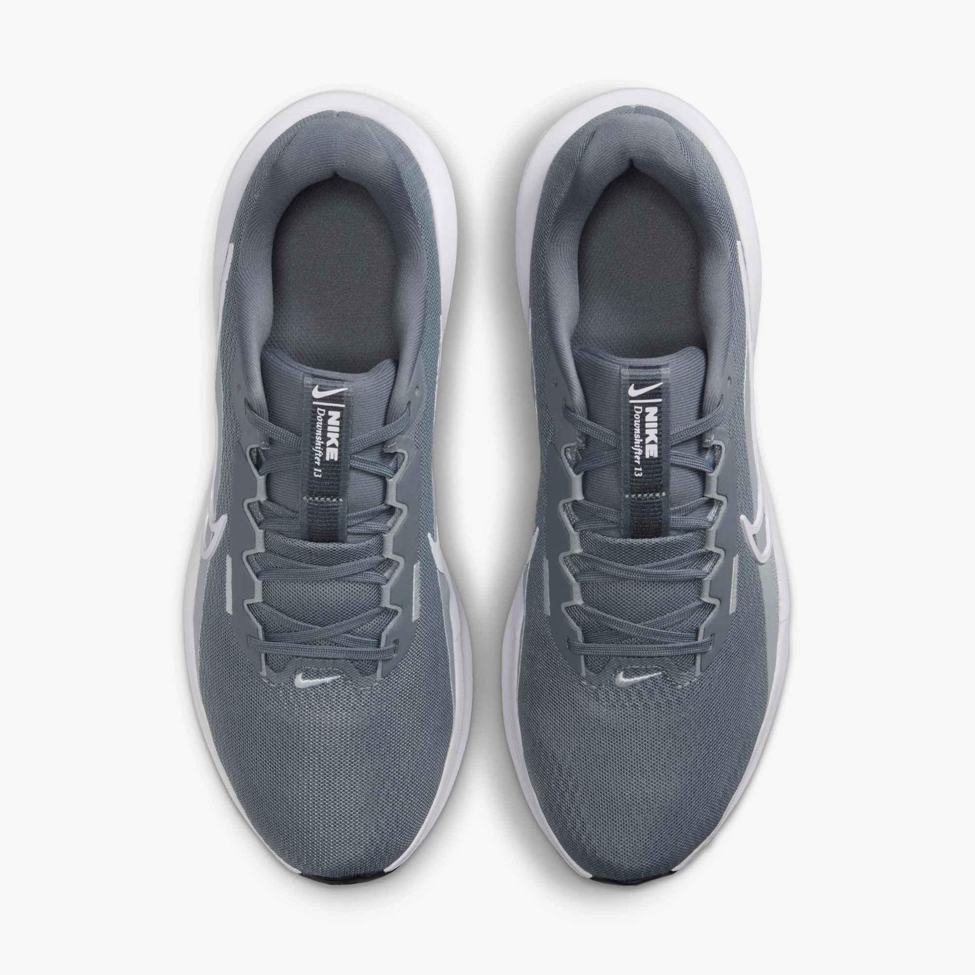 Nike Downshifter 13 "Cool Grey/Wolf Grey/Pure Platinum/White" Men's Running Shoe - GREY/GREY/PLATINUM/WHITE Thumbnail View 3