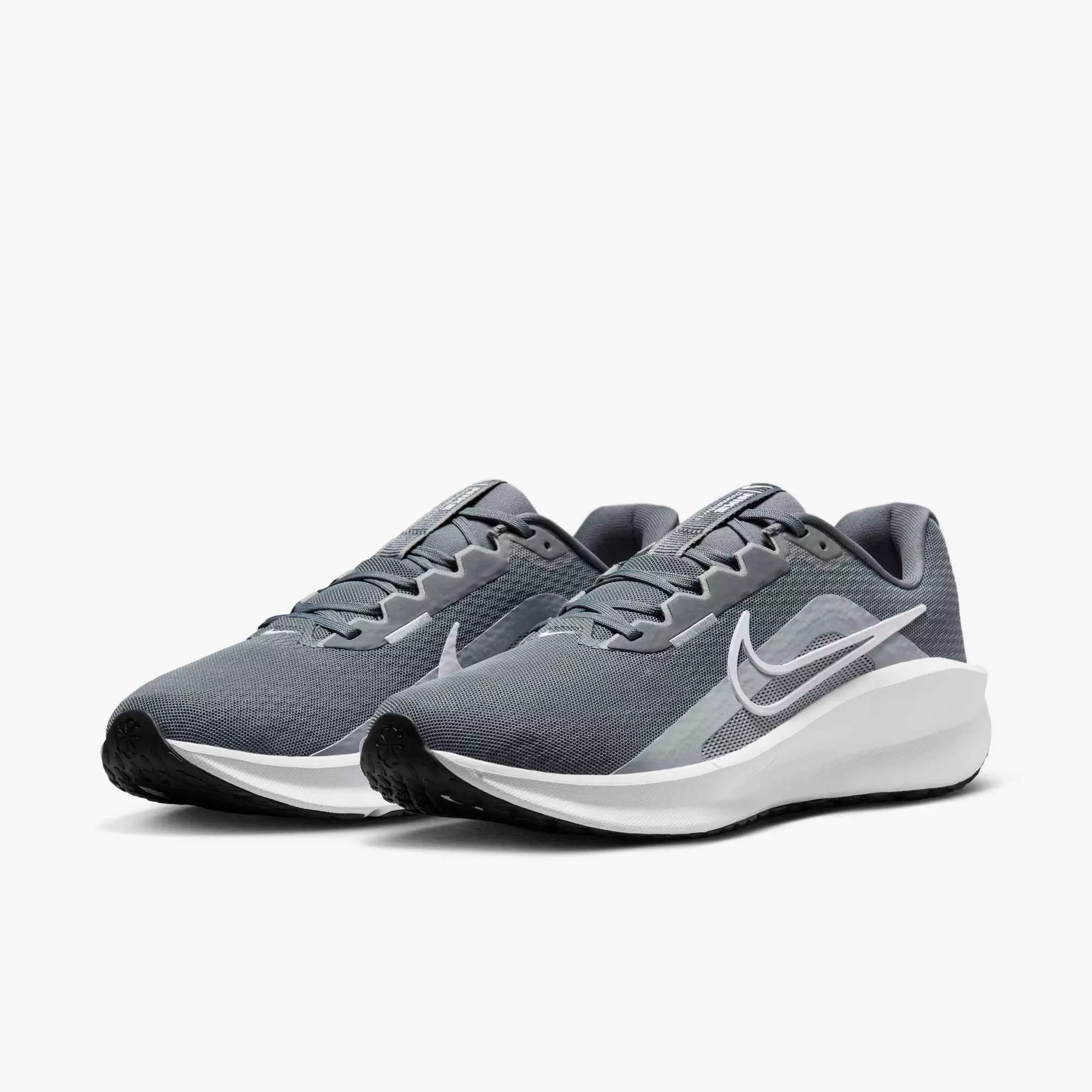 Nike Downshifter 13 "Cool Grey/Wolf Grey/Pure Platinum/White" Men's Running Shoe - GREY/GREY/PLATINUM/WHITE
