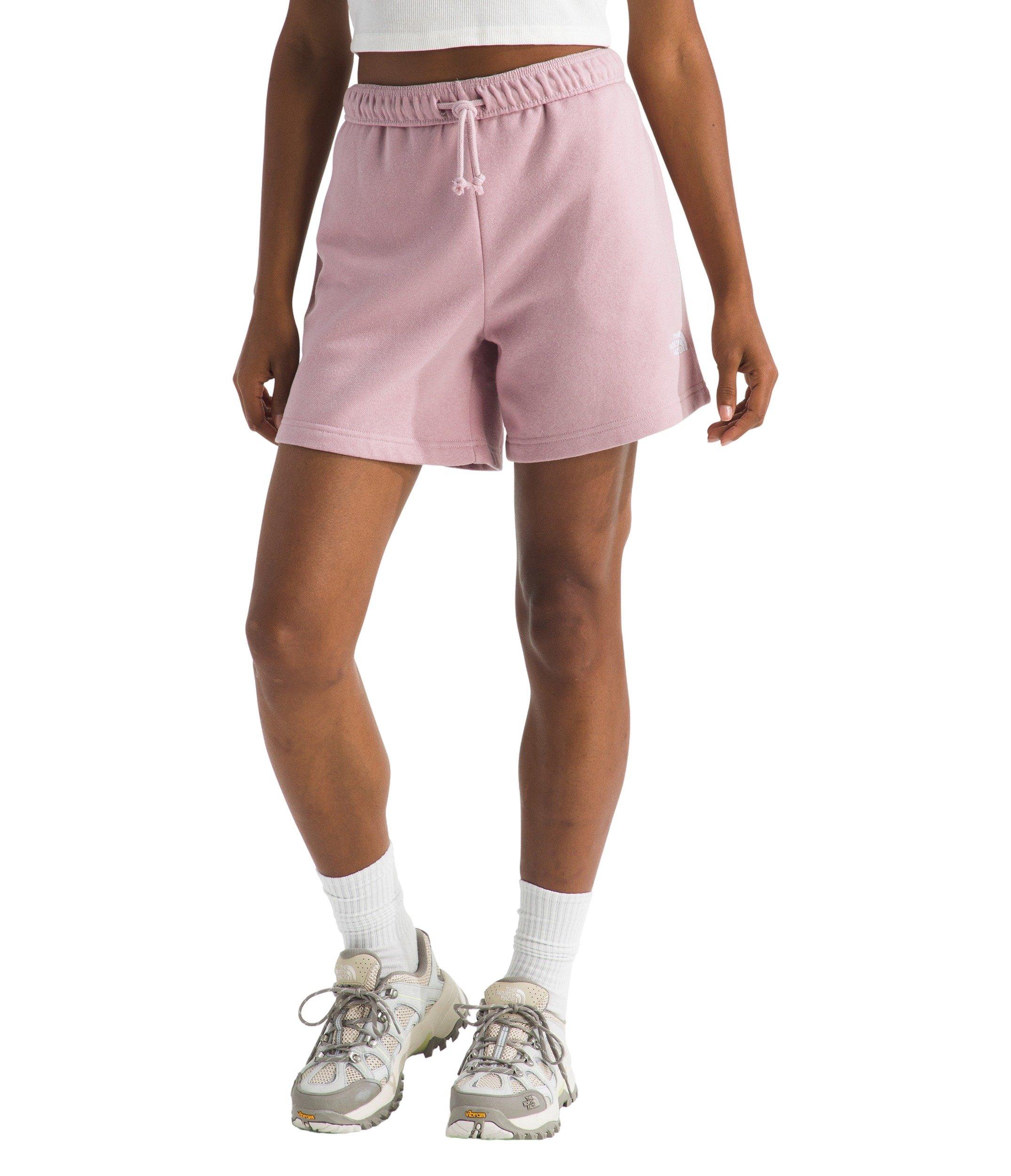 The North Face Women's Evolution Simple Dome Regular Shorts -Pink - PINK Thumbnail View 1