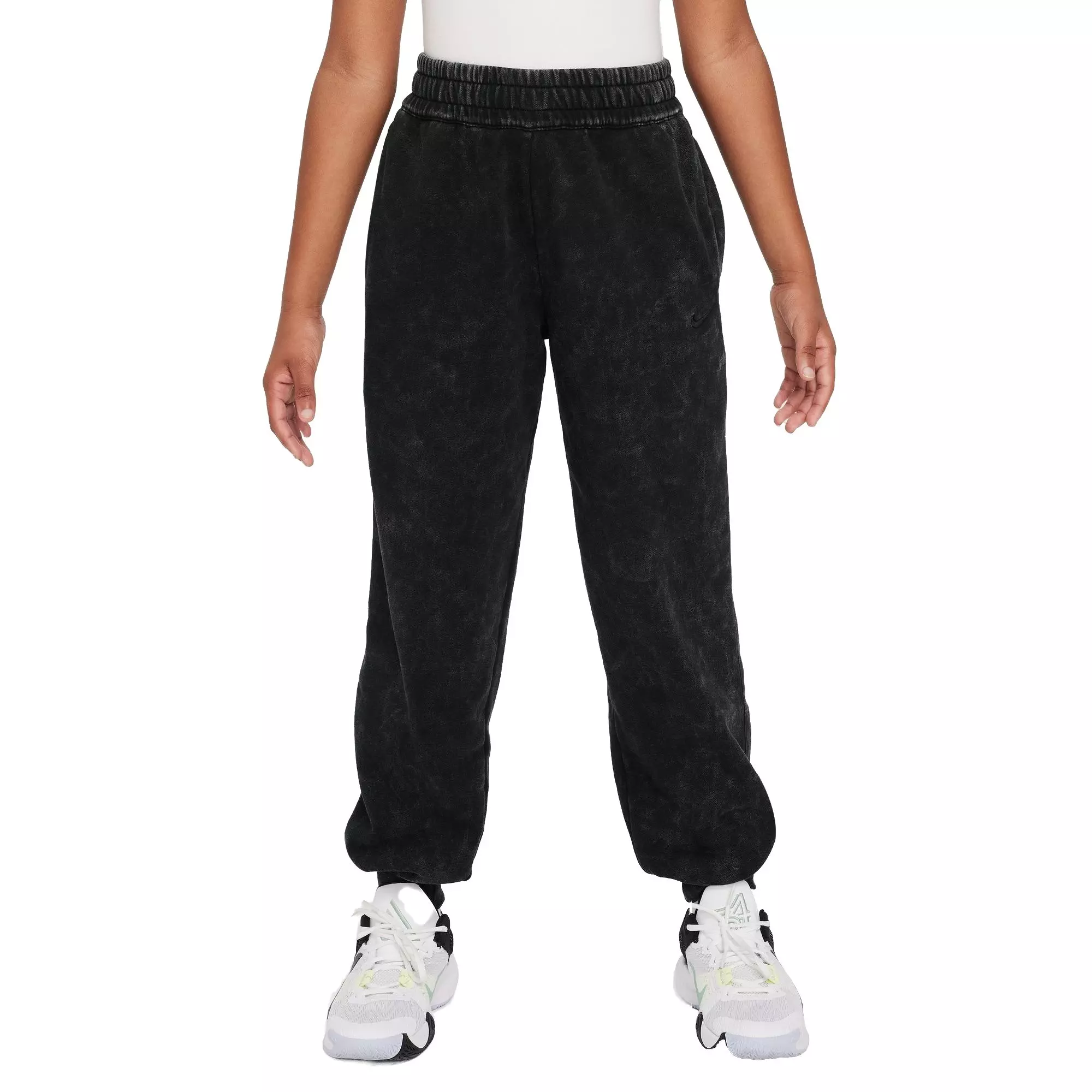 Nike Big Kids' Culture of Basketball Fleece Basketball Pants - BLACK