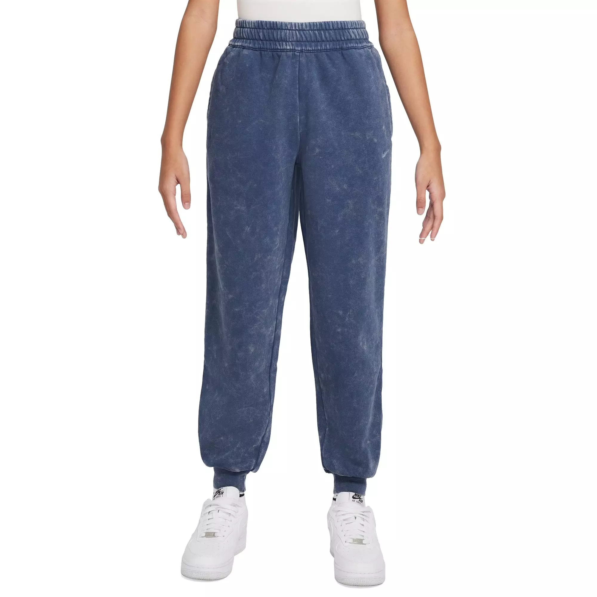 Nike Big Kids' Culture of Basketball Fleece Basketball Pants - NAVY