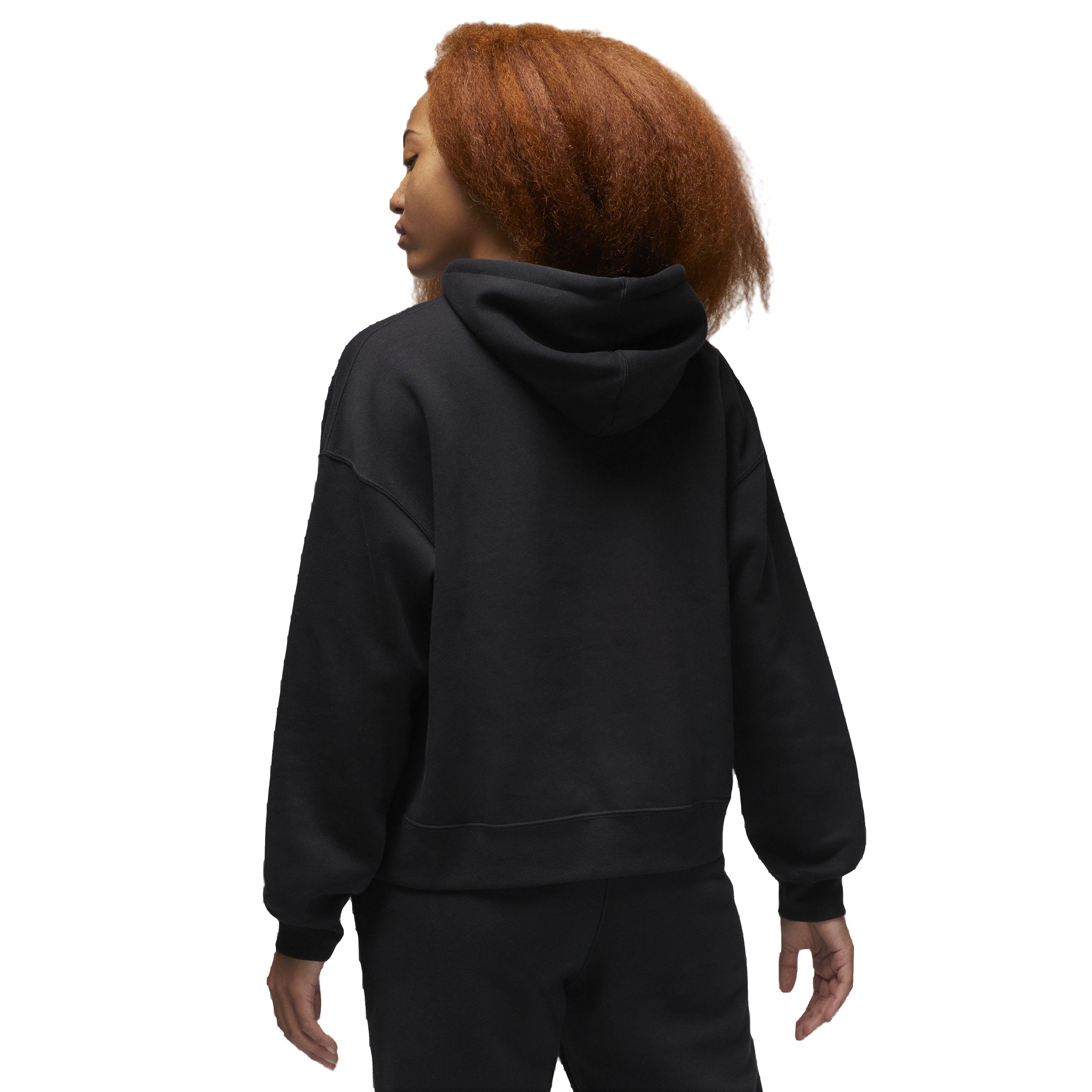 Jordan Women's Brooklyn Fleece PO 2 Hoodie - BLACK Thumbnail View 2