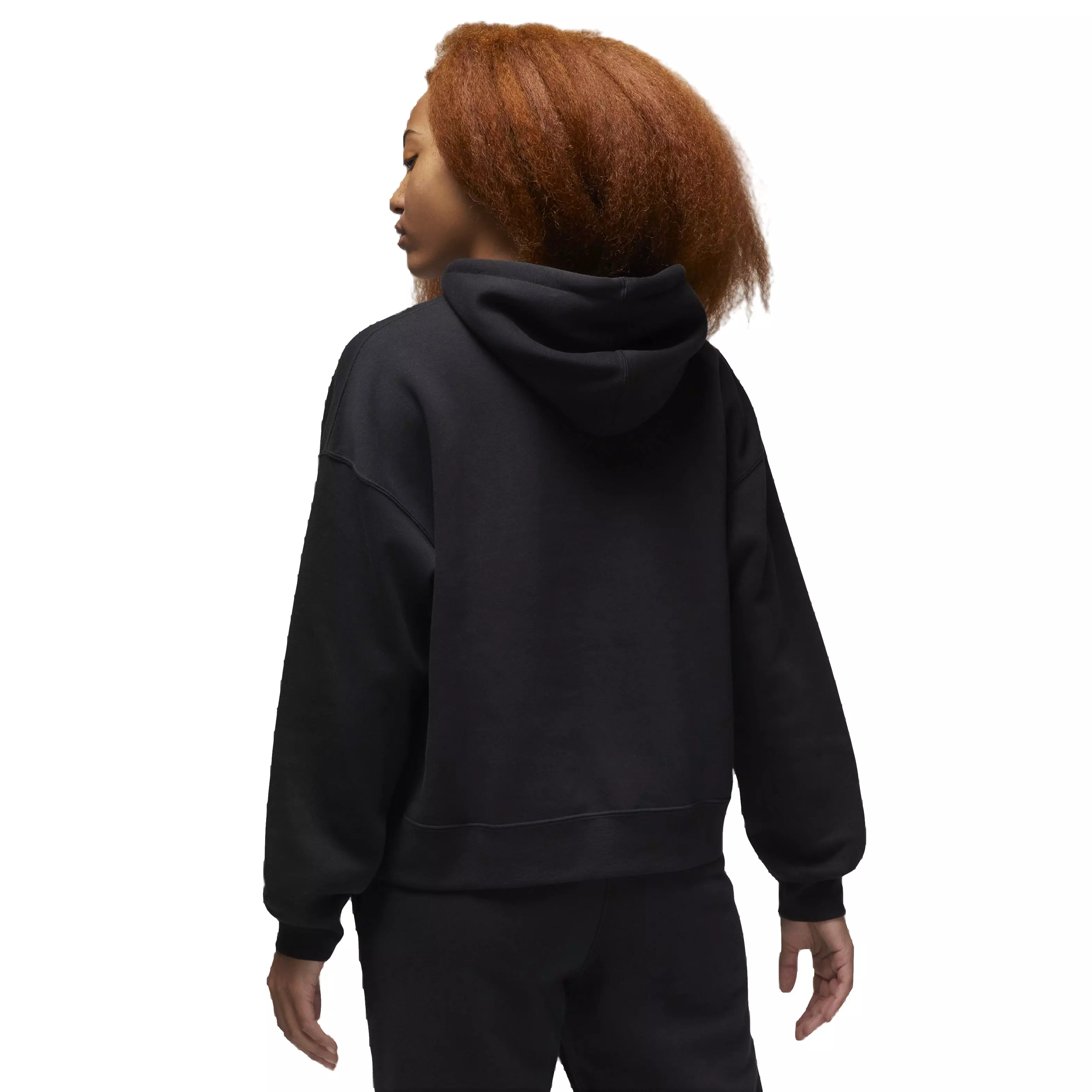 Jordan Women's Brooklyn Fleece PO 2 Hoodie - BLACK