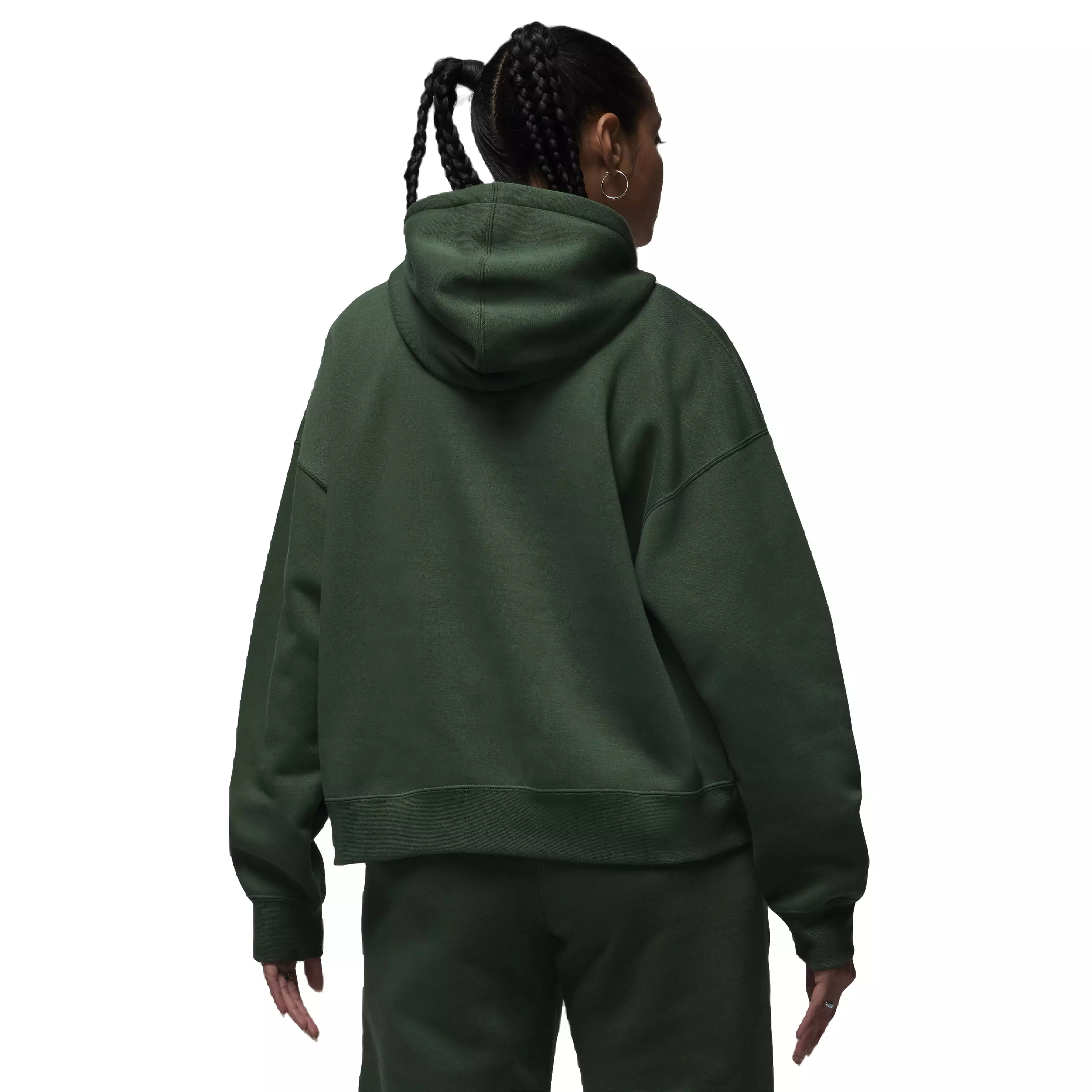 Jordan Women's Brooklyn Fleece PO 2 Hoodie - GREEN