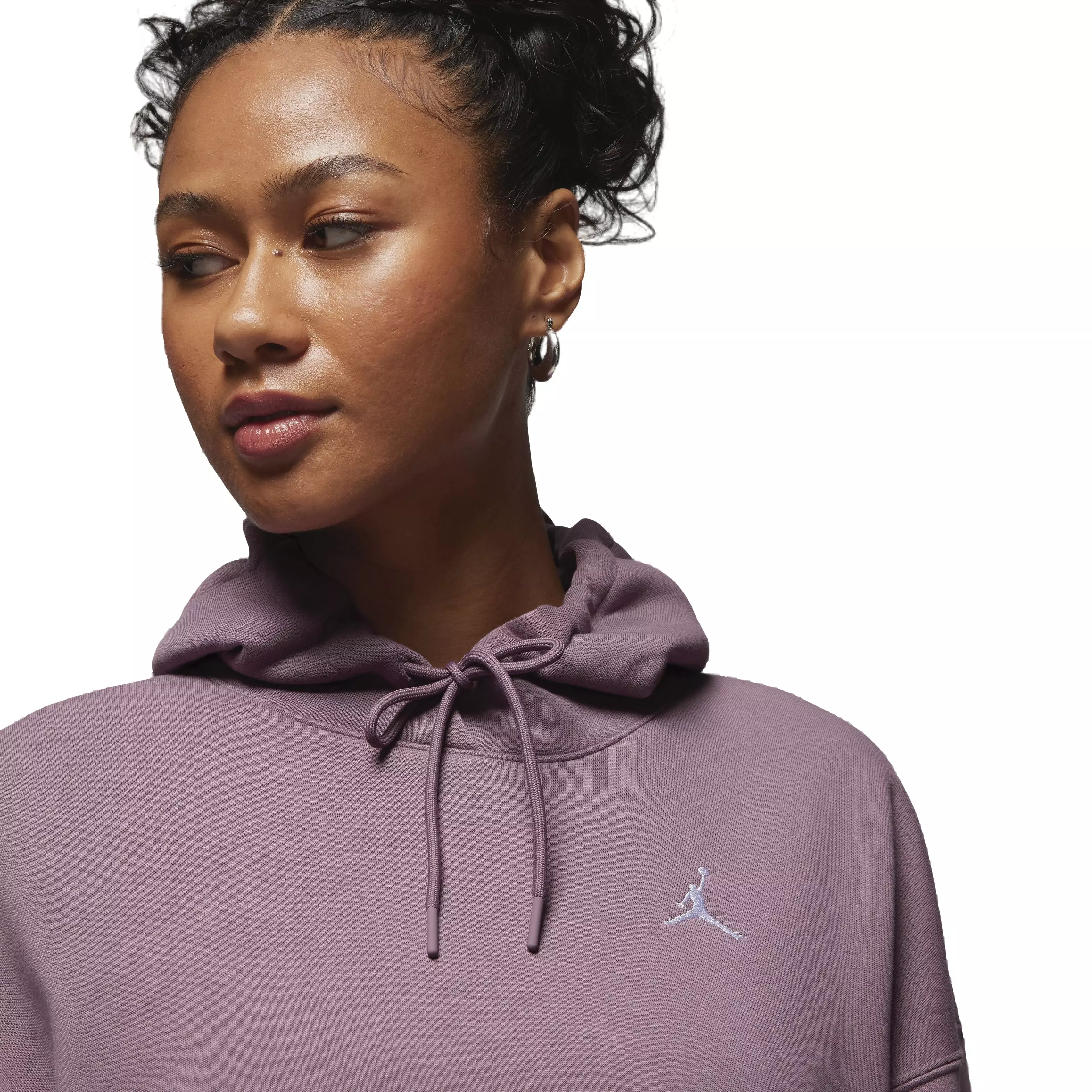 Jordan Women's Brooklyn Fleece PO 2 Hoodie - MAUVE