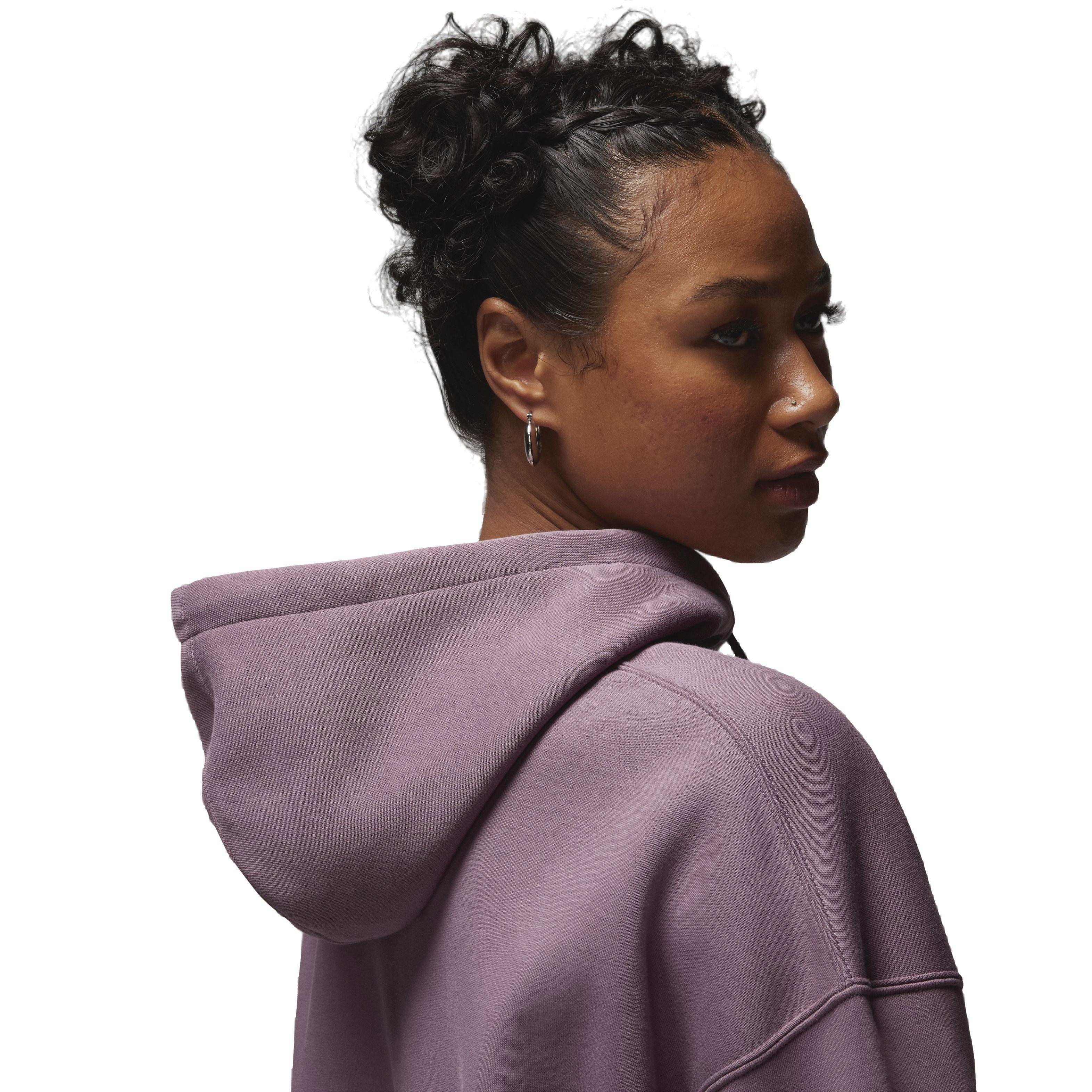 Jordan Women's Brooklyn Fleece PO 2 Hoodie - MAUVE Thumbnail View 6