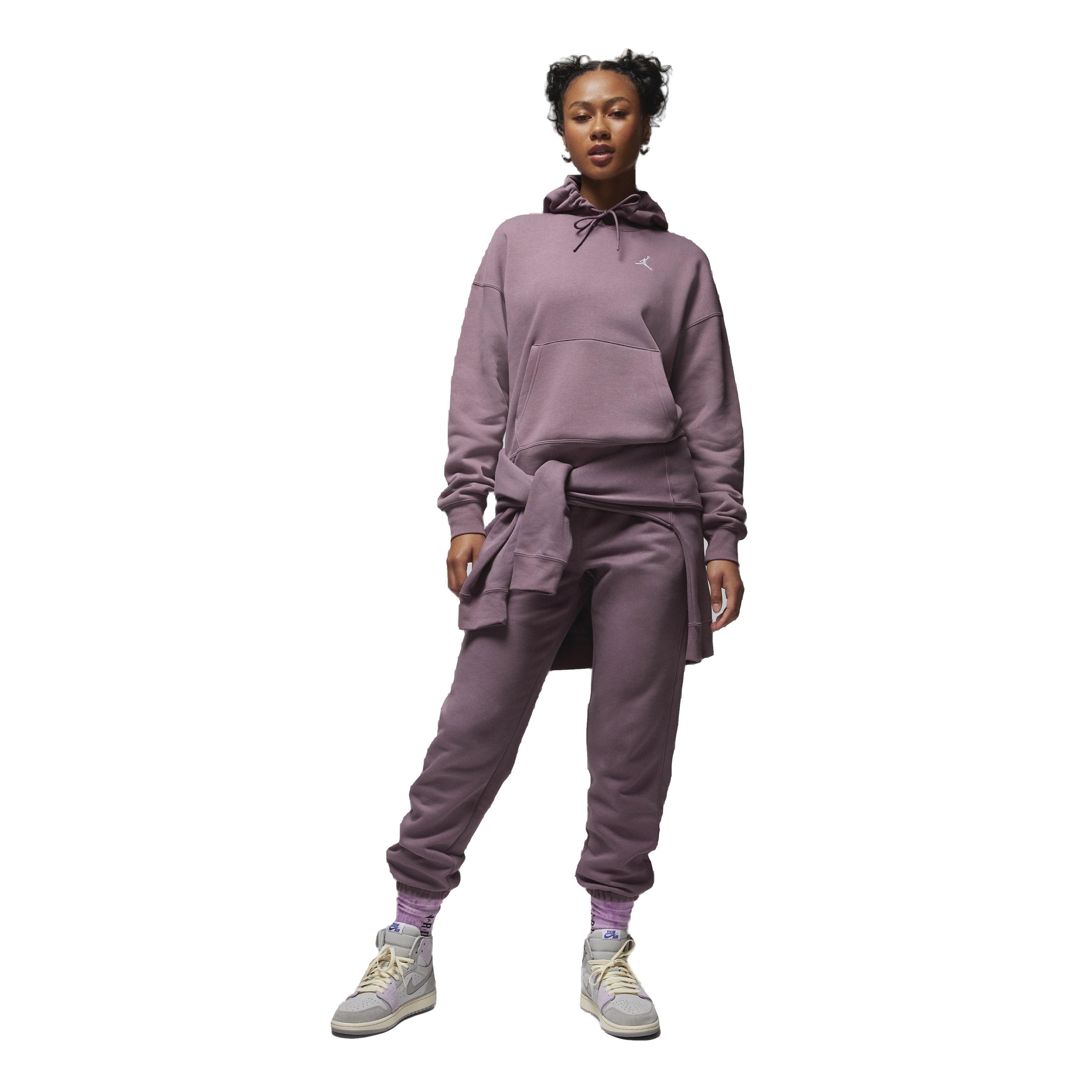 Jordan Women's Brooklyn Fleece PO 2 Hoodie - MAUVE Thumbnail View 7