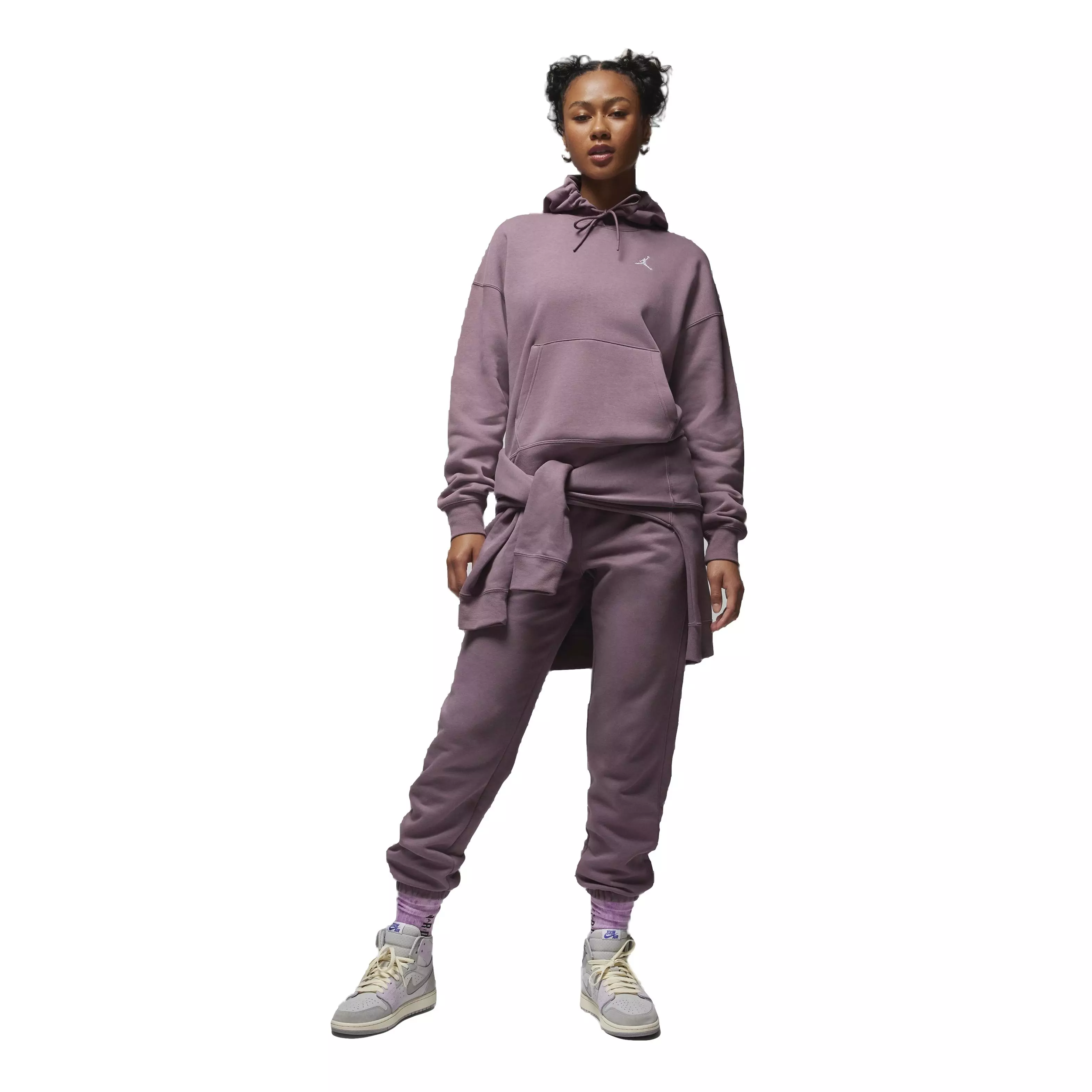 Jordan Women's Brooklyn Fleece PO 2 Hoodie - MAUVE