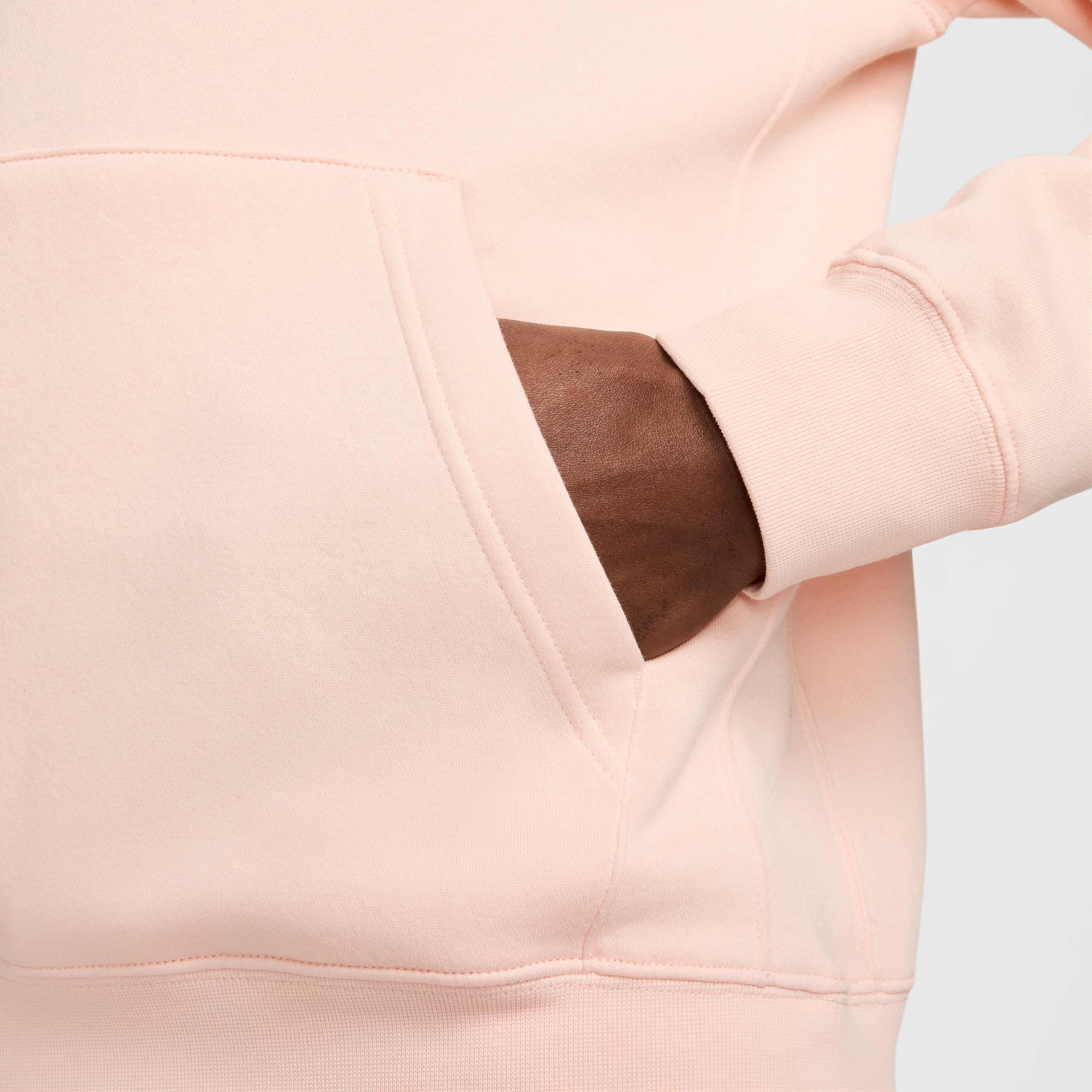 Nike Men's Sportswear Club Pullover BB Hoodie - CORAL Thumbnail View 5