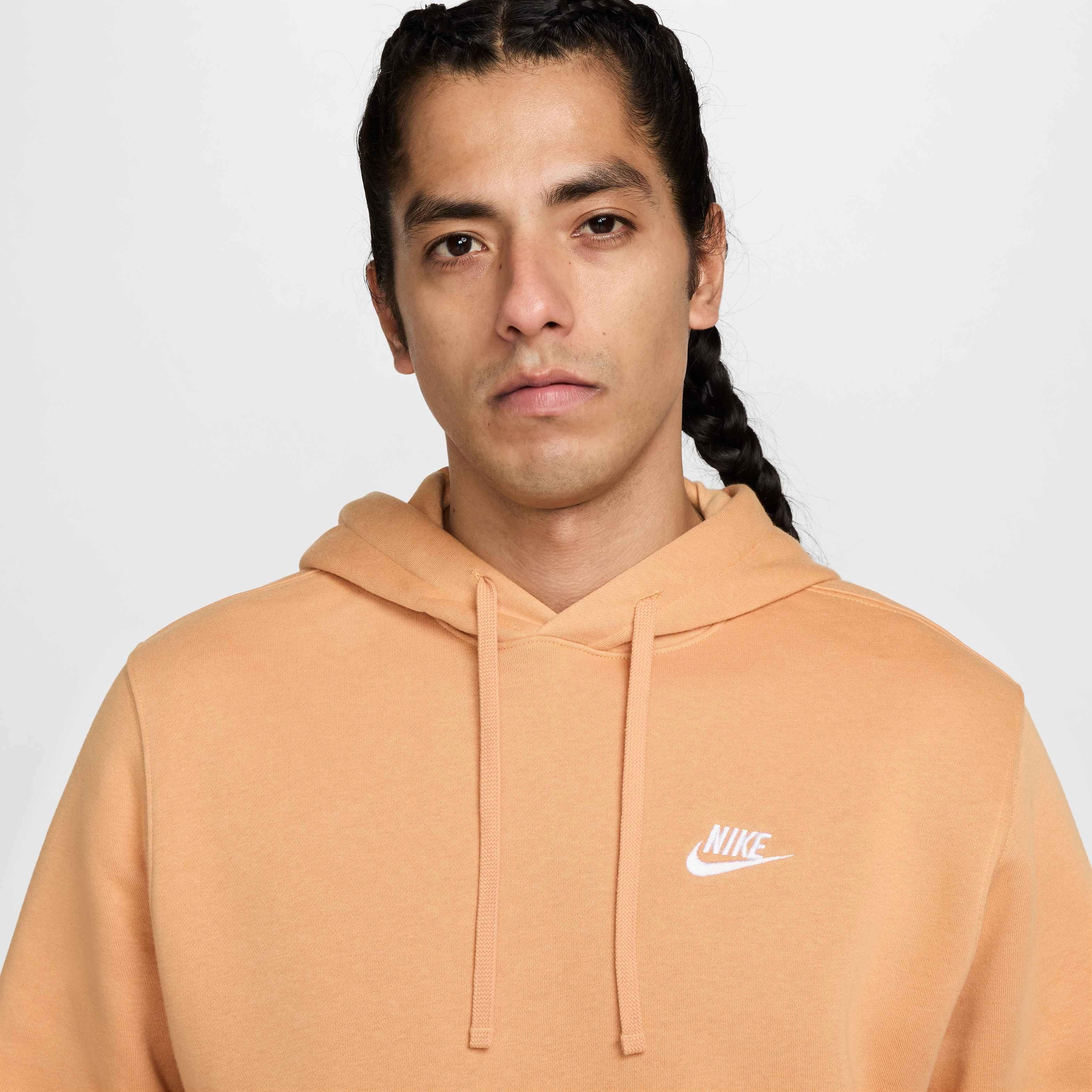Nike Men's Sportswear Club Pullover BB Hoodie - COPPER Thumbnail View 3